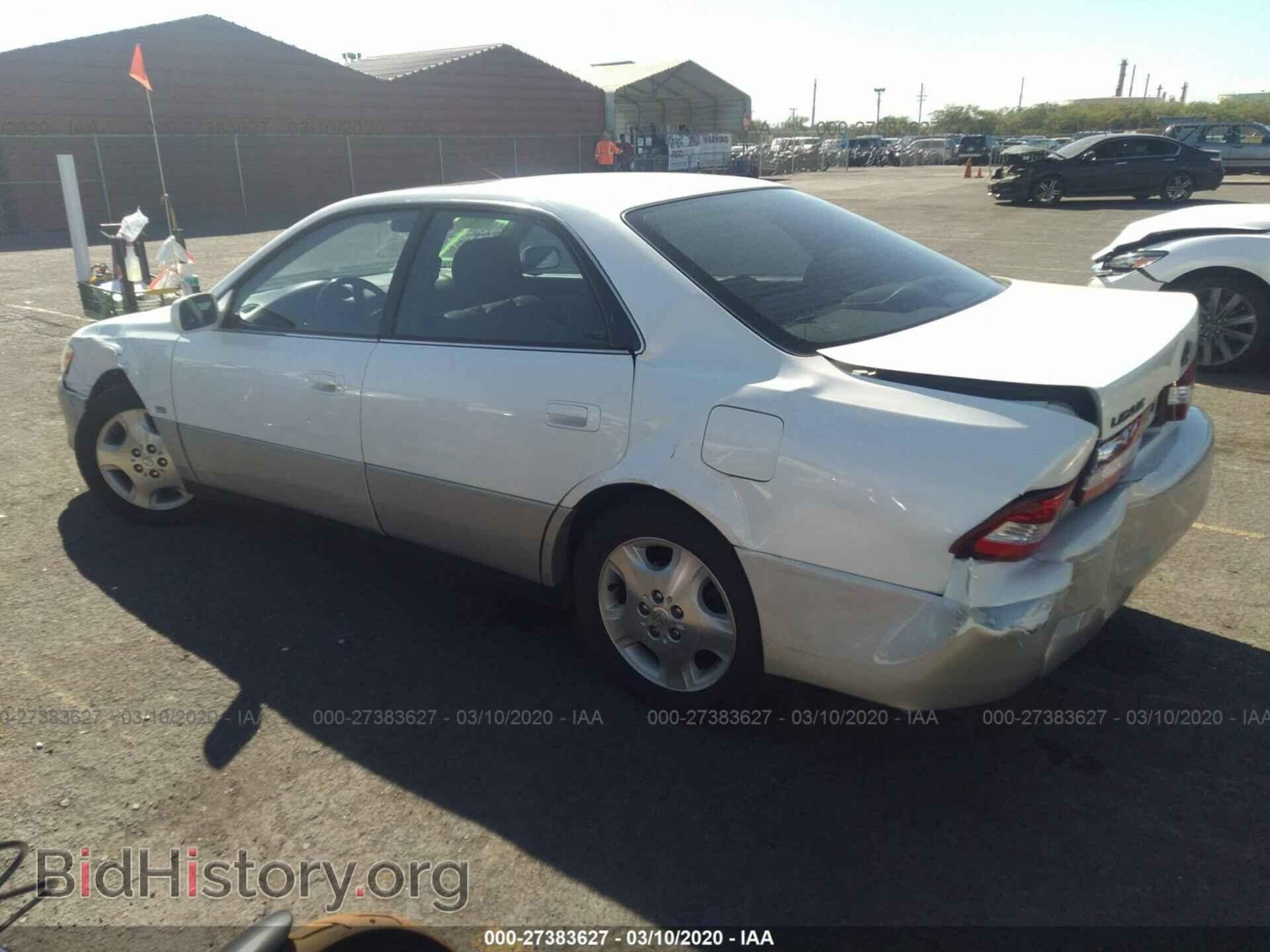 2000 LEXUS ES - VIN: JT8BF28G4Y0279998 - Фото 3