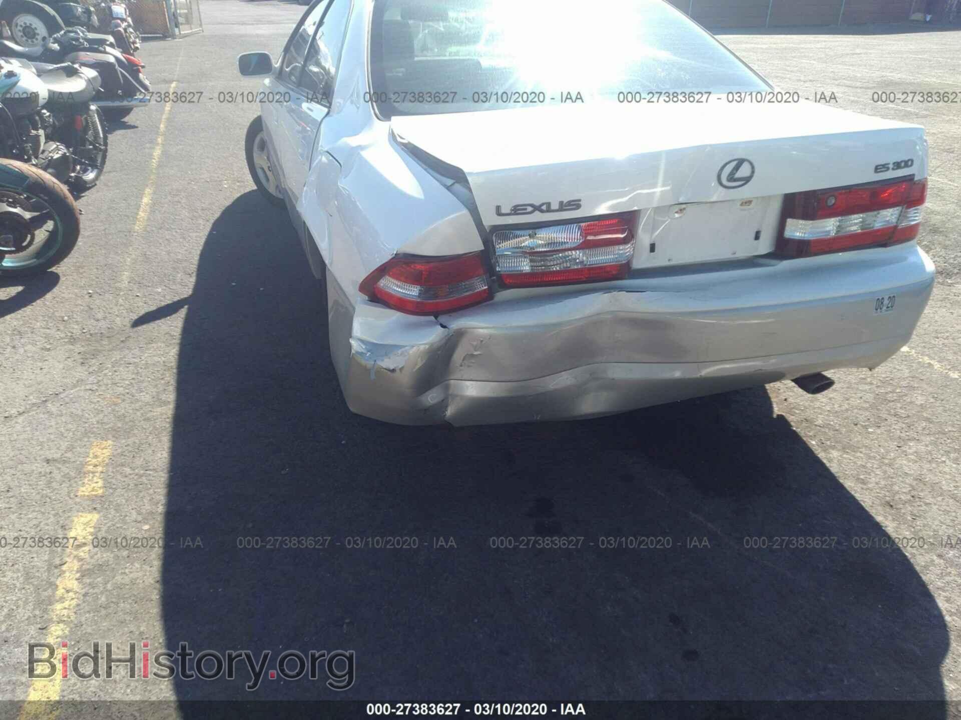 2000 LEXUS ES - VIN: JT8BF28G4Y0279998 - Фото 6