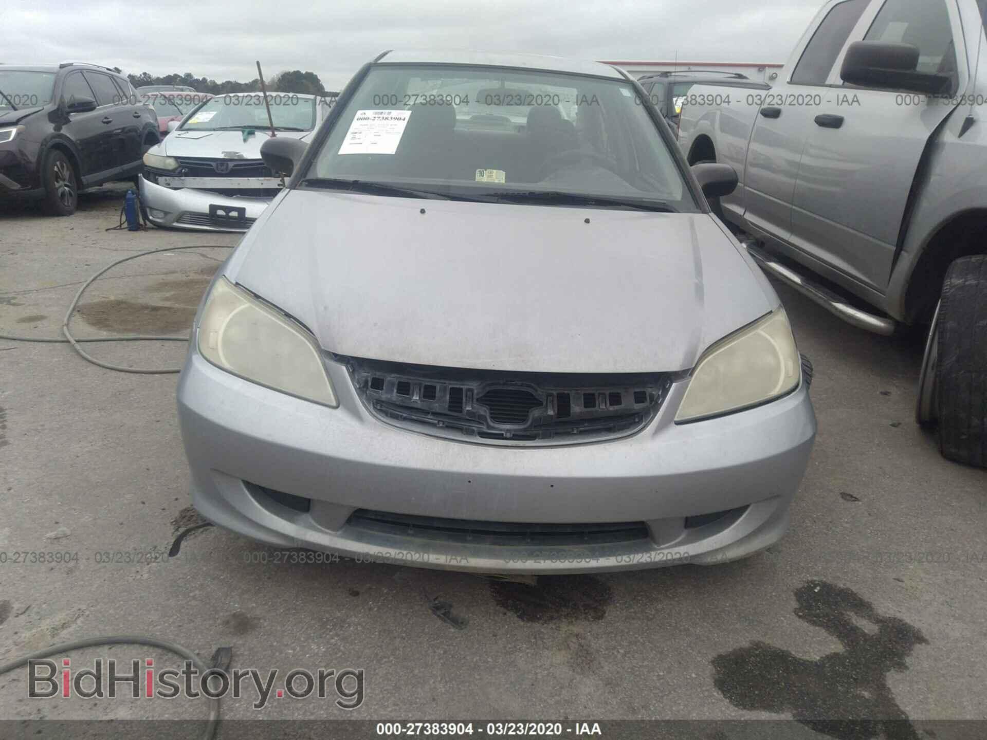 2005 HONDA CIVIC - VIN: 2HGES16305H577493 - Фото 6