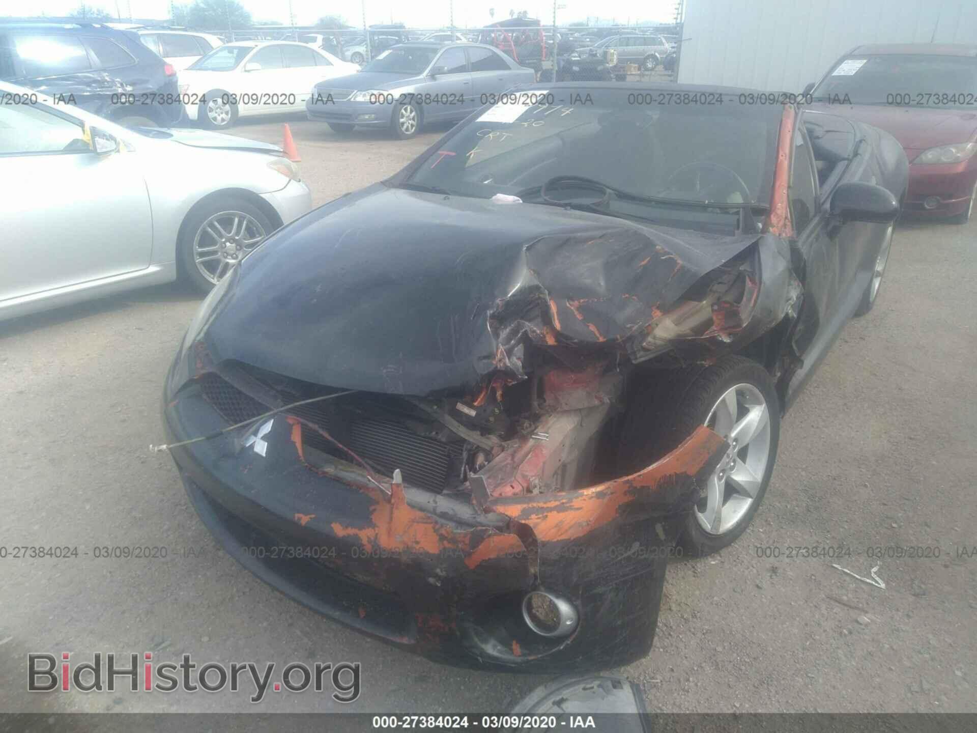 2007 MITSUBISHI ECLIPSE - VIN: 4A3AL25F87EO49123 - Фото 6