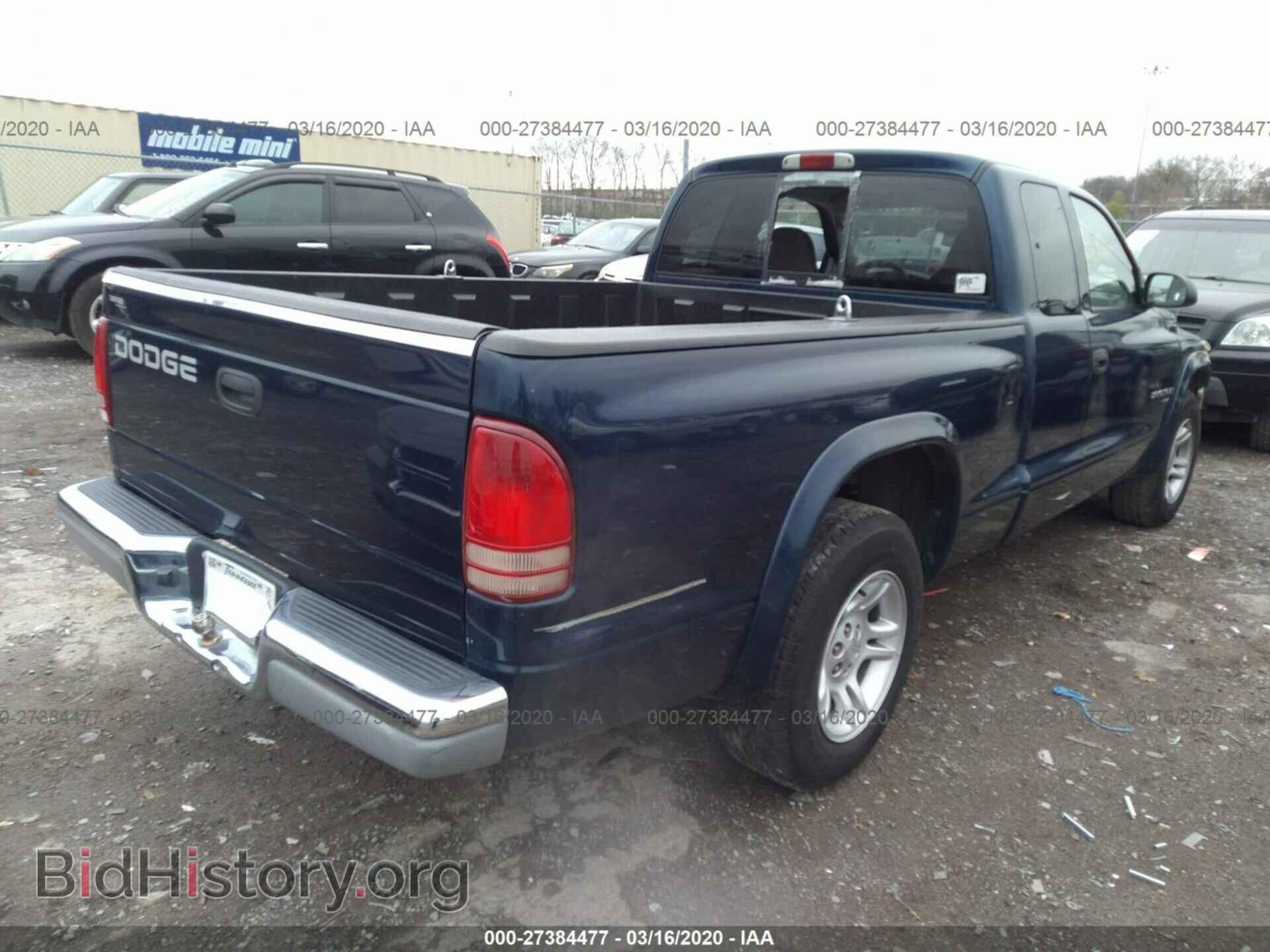 2002 DODGE DAKOTA - VIN: 1B7GL42N92S513759 - Фото 4