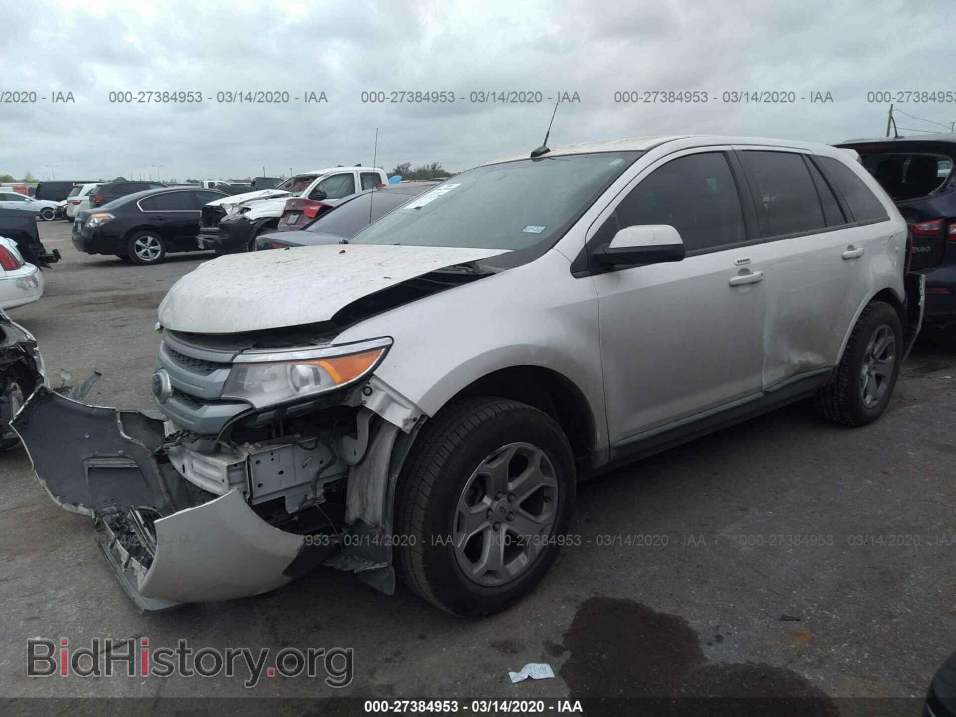 2014 FORD EDGE - VIN: 2FMDK3JC1EBA85874 - Фото 2