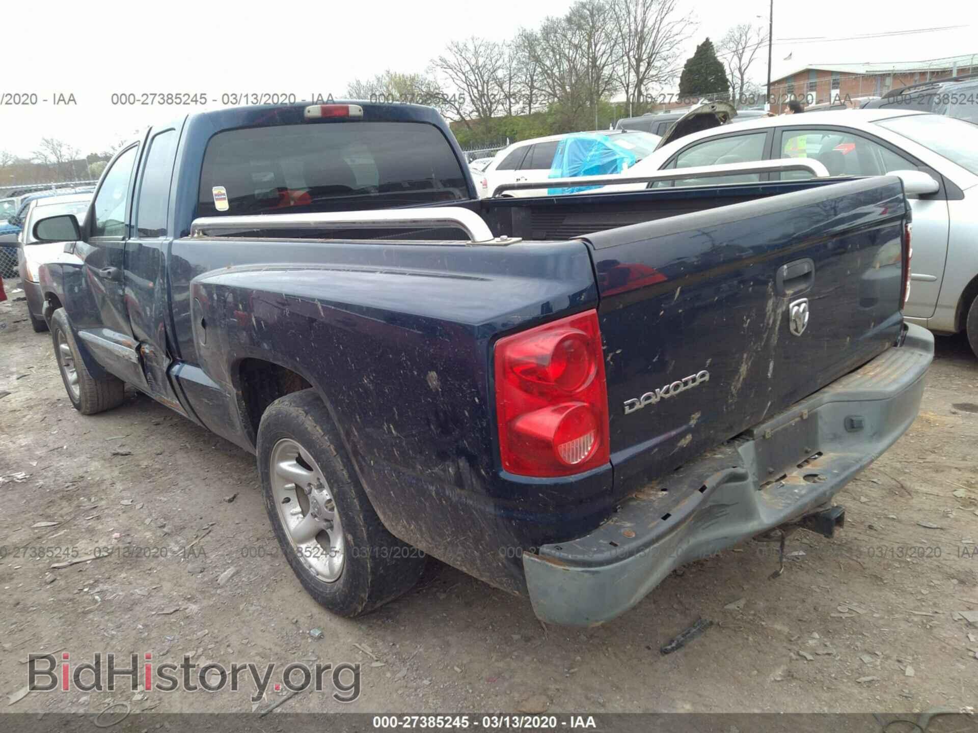 2007 DODGE DAKOTA - VIN: 1D7HE22K57S160264 - Фото 3