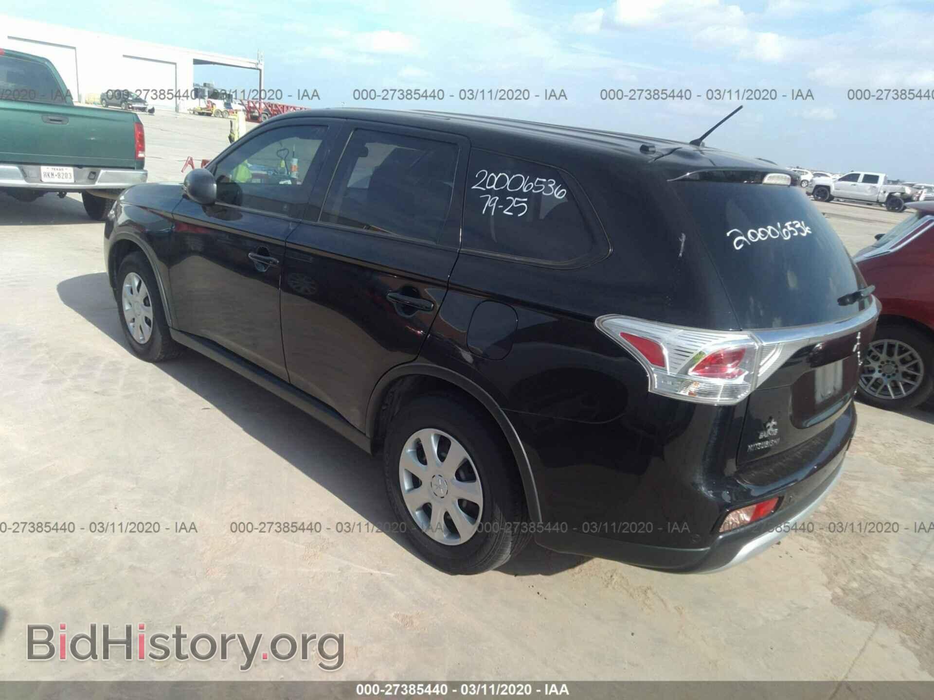2015 MITSUBISHI OUTLANDER - VIN: JA4AD2A34FZ010302 - Фото 3