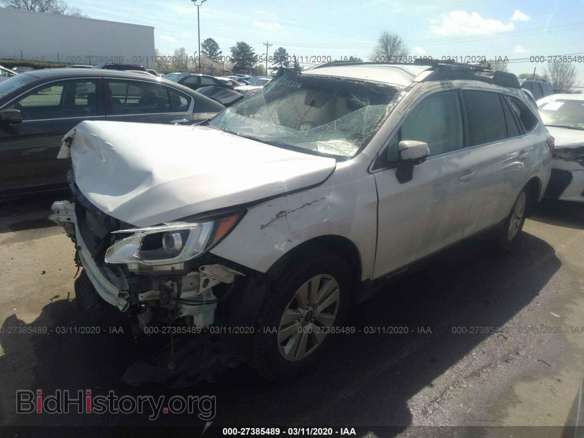 2016 SUBARU OUTBACK - VIN: 4S4BSBFC8G3245214 - Фото 2