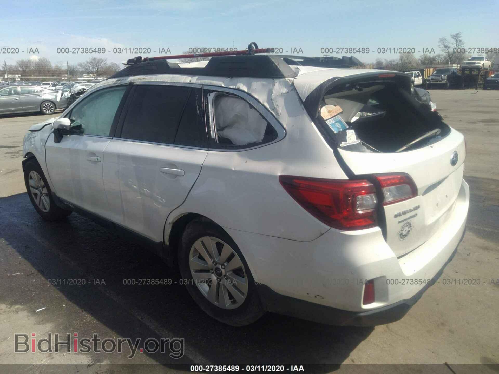 2016 SUBARU OUTBACK - VIN: 4S4BSBFC8G3245214 - Фото 3