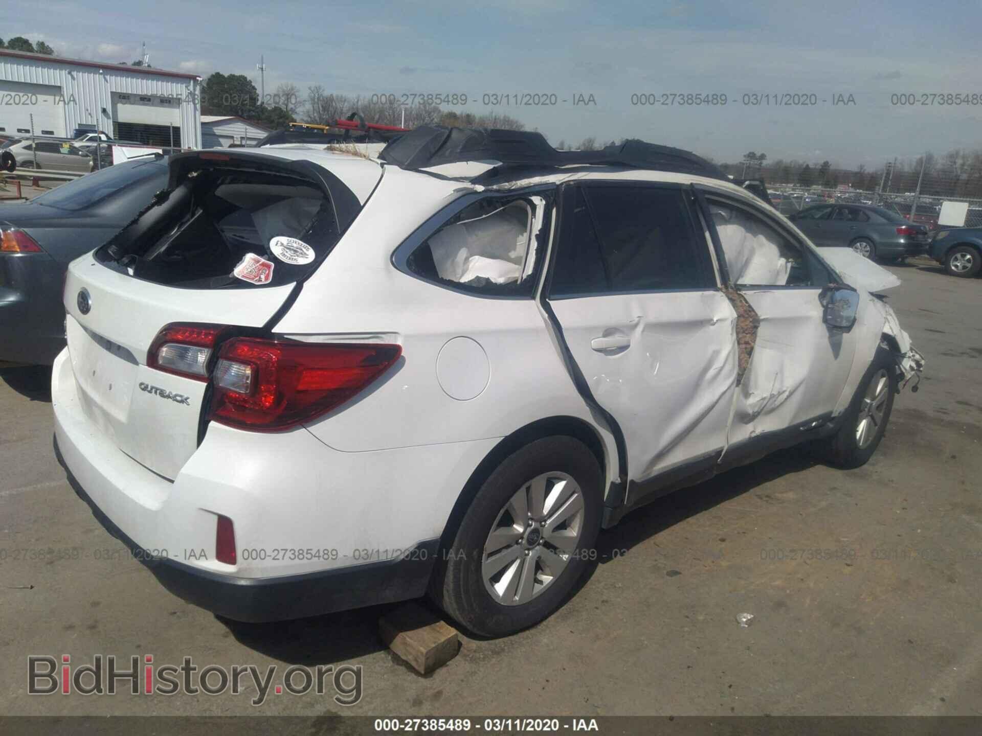 2016 SUBARU OUTBACK - VIN: 4S4BSBFC8G3245214 - Фото 4