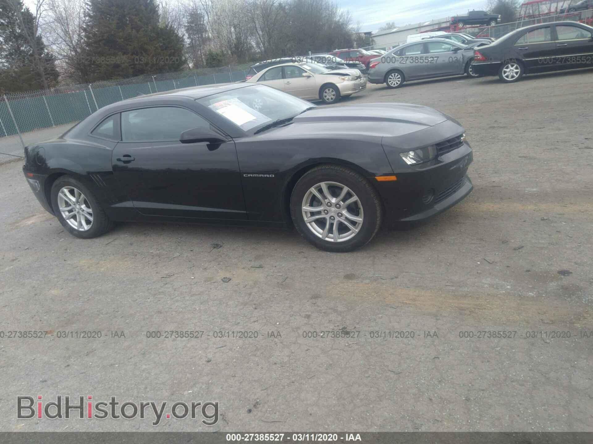 Фотография 2G1FB1E35F9133762 - CHEVROLET CAMARO 2015