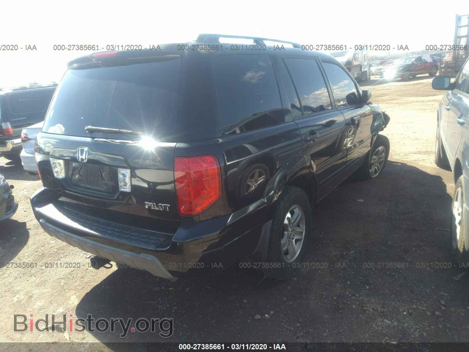 2005 HONDA PILOT - VIN: 2HKYF185X5H544765 - Фото 4