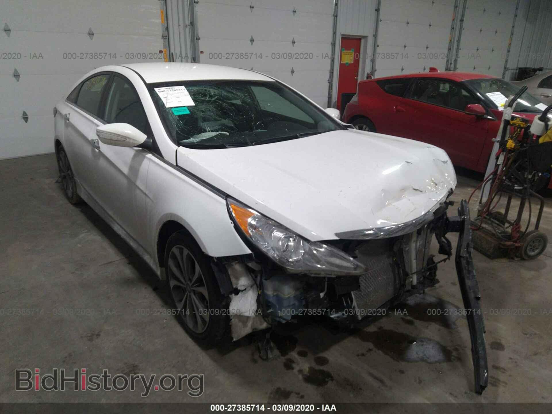 Фотография 5NPEC4AB2EH875790 - HYUNDAI SONATA 2014