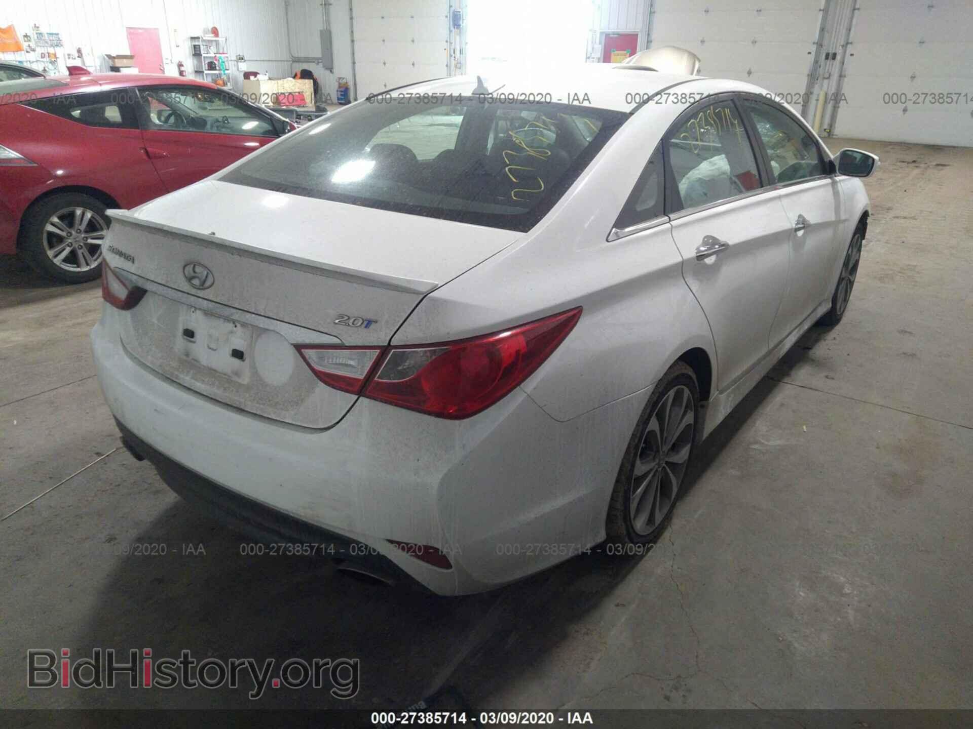 2014 HYUNDAI SONATA - VIN: 5NPEC4AB2EH875790 - Фото 4