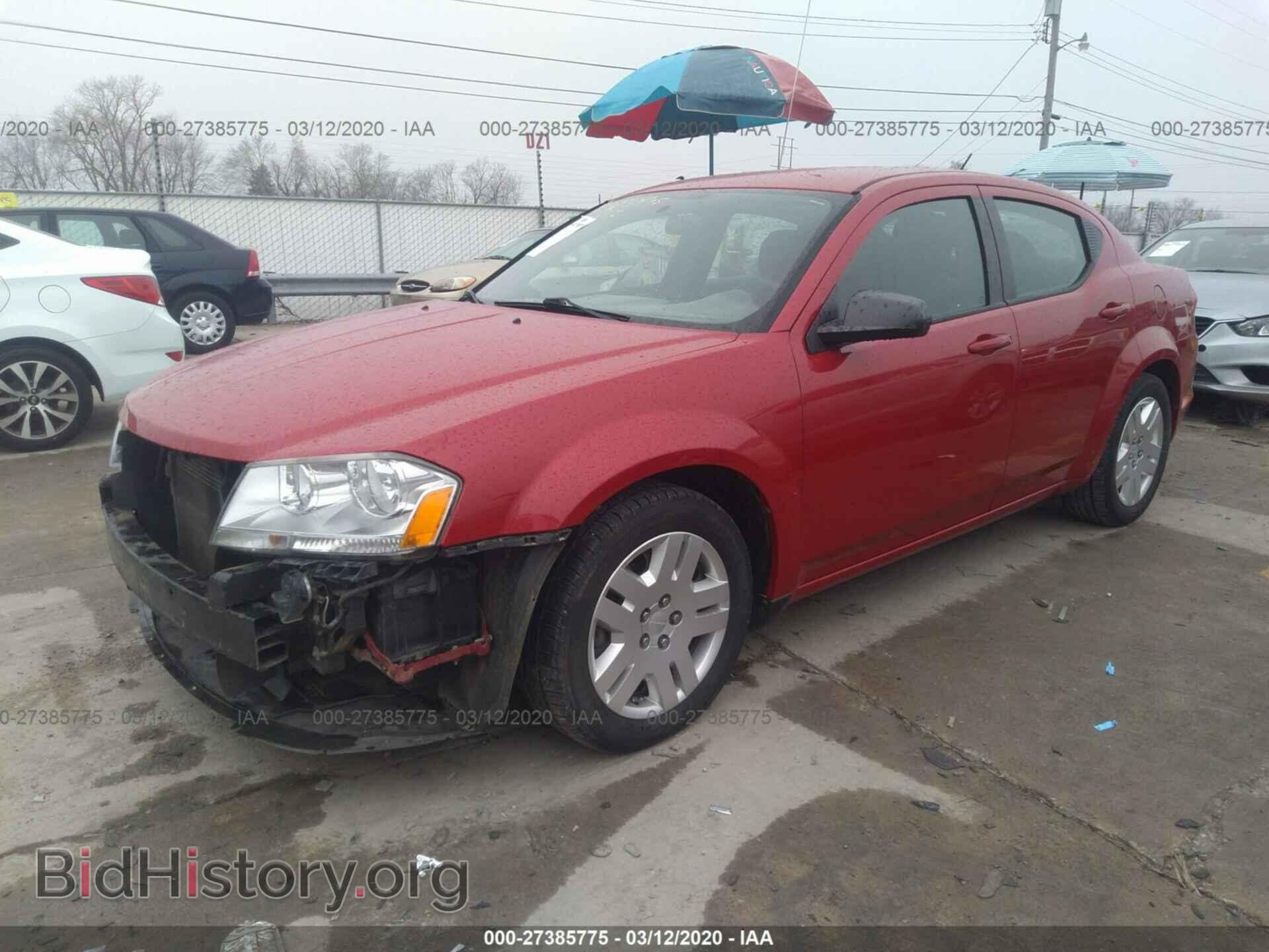 2013 DODGE AVENGER - VIN: 1C3CDZAB4DN651991 - Photo 2