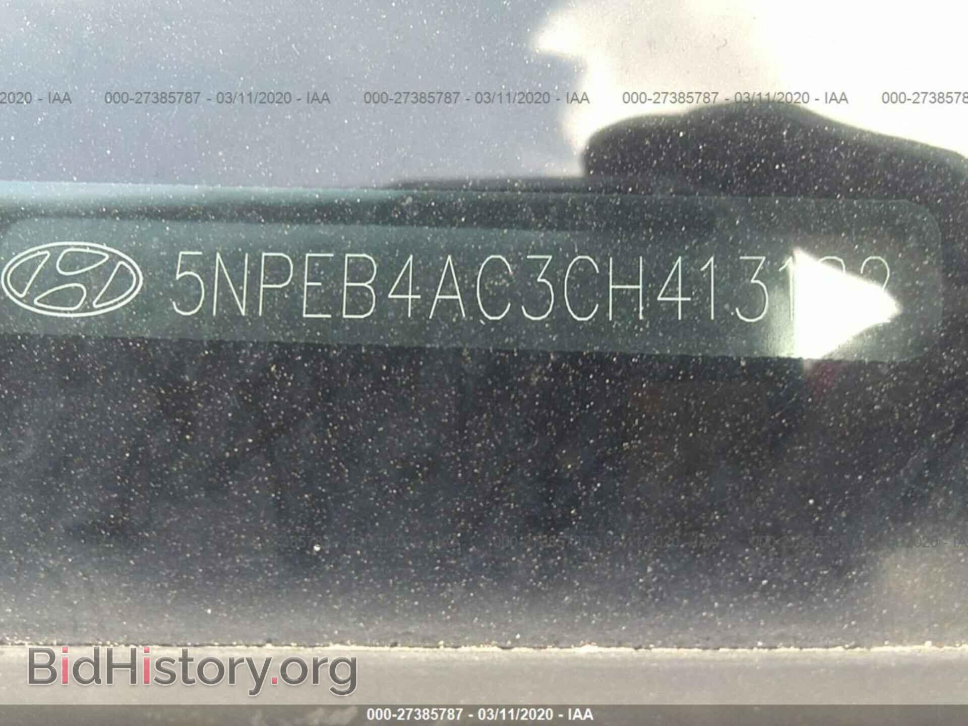 2012 HYUNDAI SONATA - VIN: 5NPEB4AC3CH413182 - Photo 9