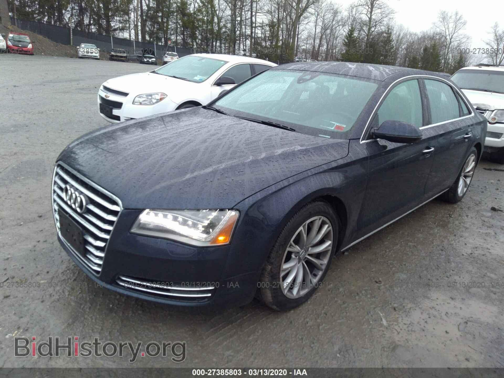 2011 AUDI A8 - VIN: WAURVAFD9BN017049 - Фото 2
