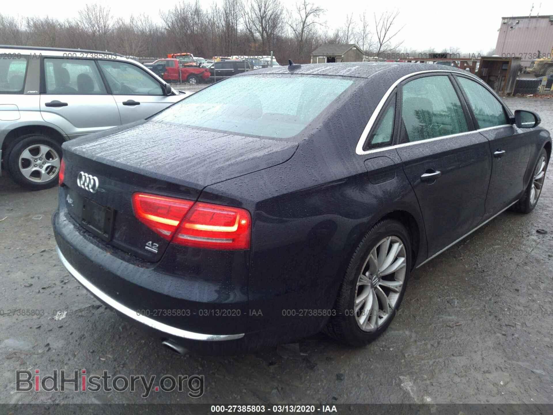 2011 AUDI A8 - VIN: WAURVAFD9BN017049 - Фото 4
