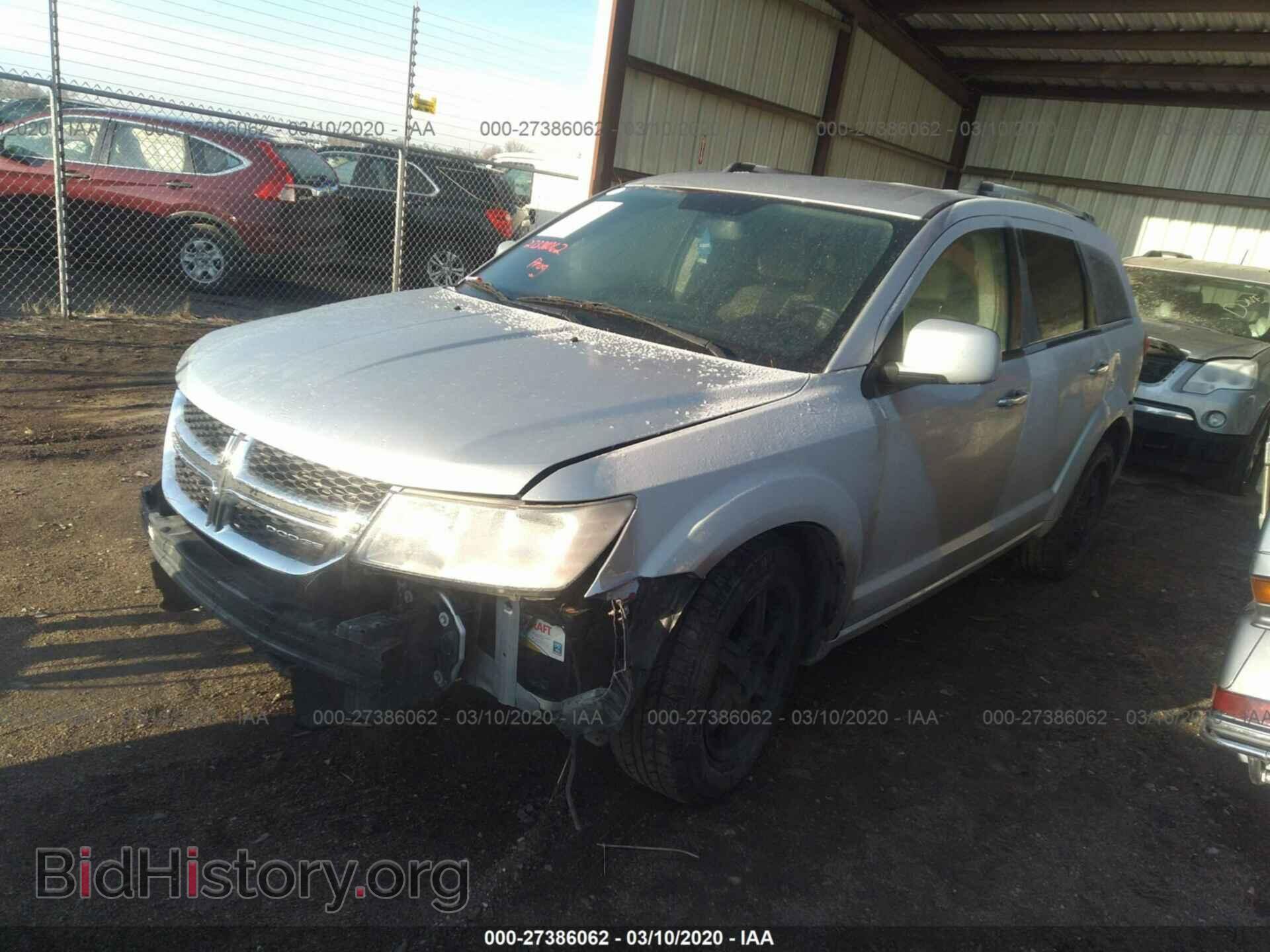 2011 DODGE JOURNEY - VIN: 3D4PH3FG5BT535055 - Фото 2