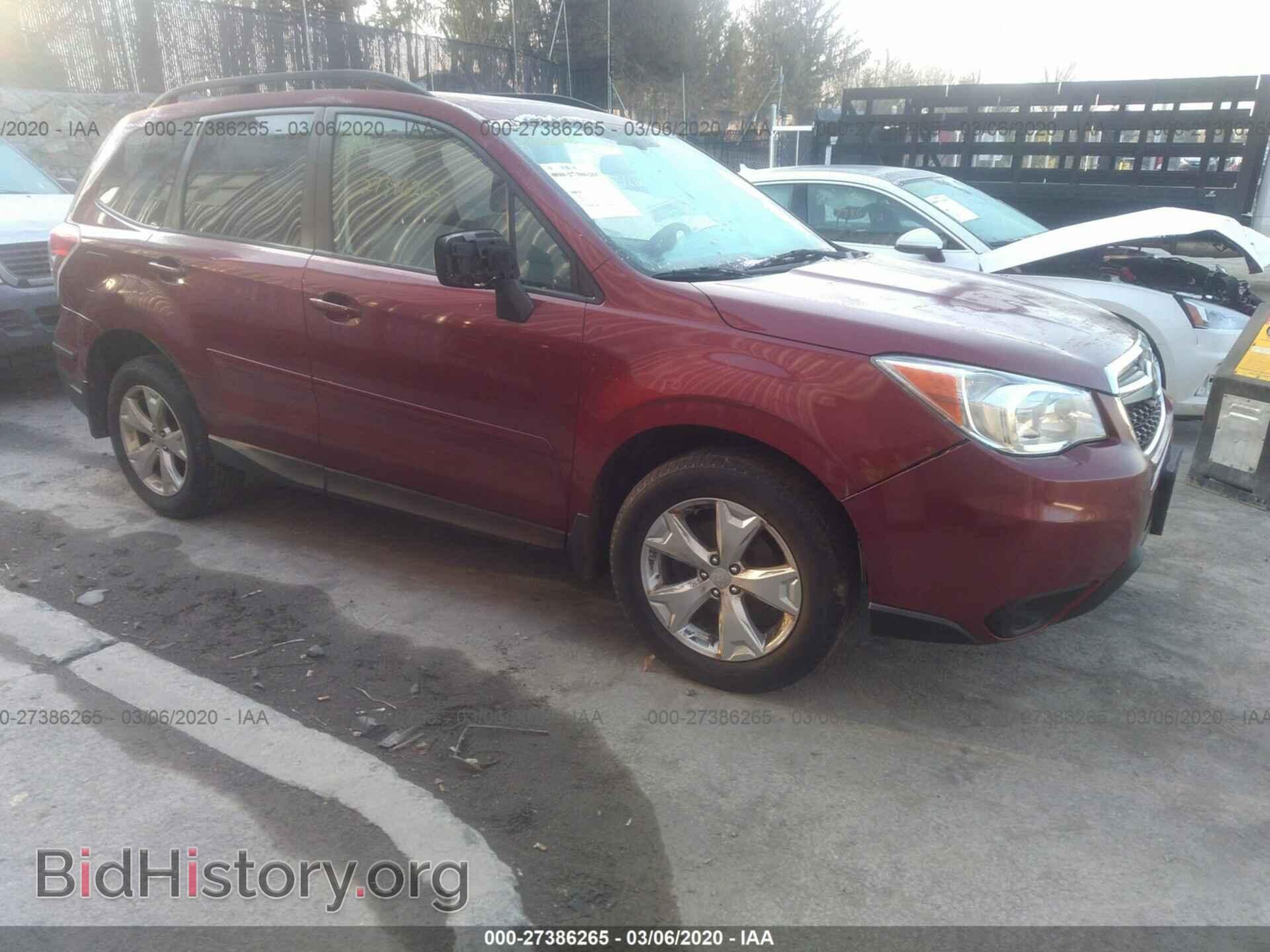 Photo JF2SJAEC9EH495095 - SUBARU FORESTER 2014