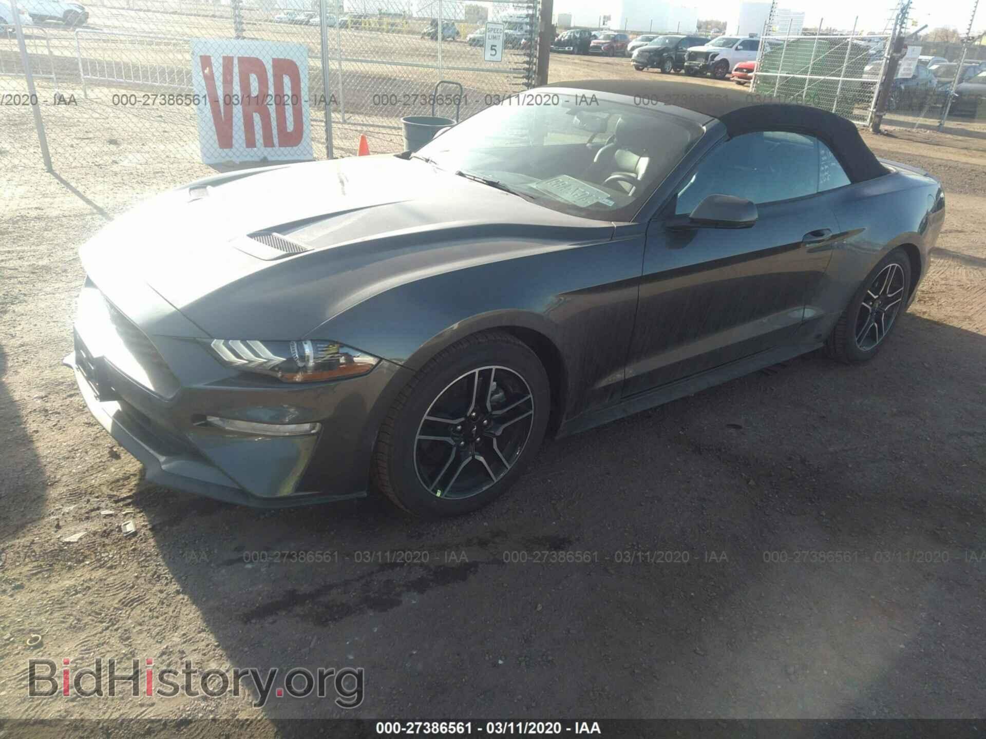 2020 FORD MUSTANG - VIN: 1FATP8UH5L5134457 - Фото 2