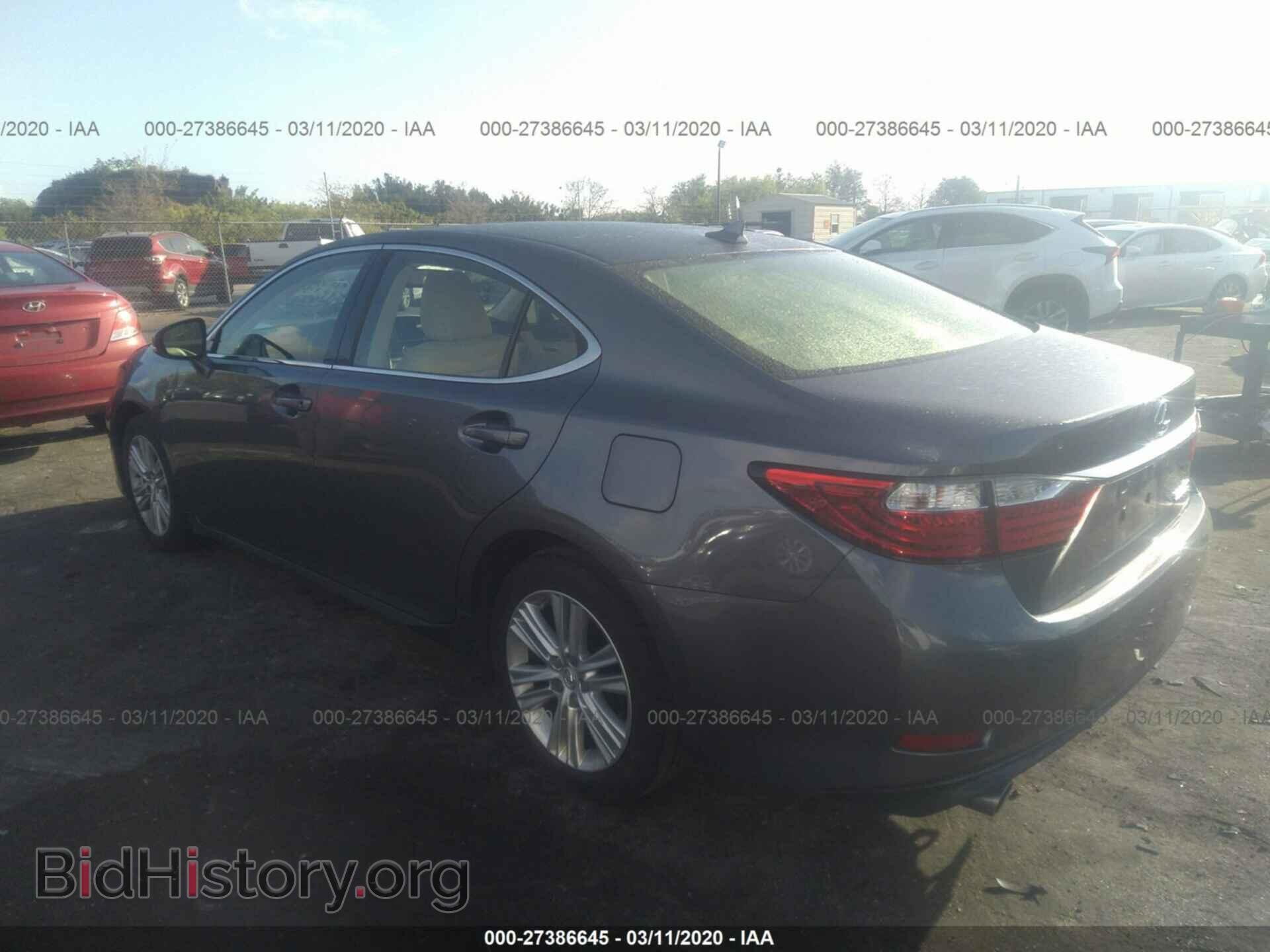 2014 LEXUS ES - VIN: JTHBK1GG7E2149530 - Фото 3