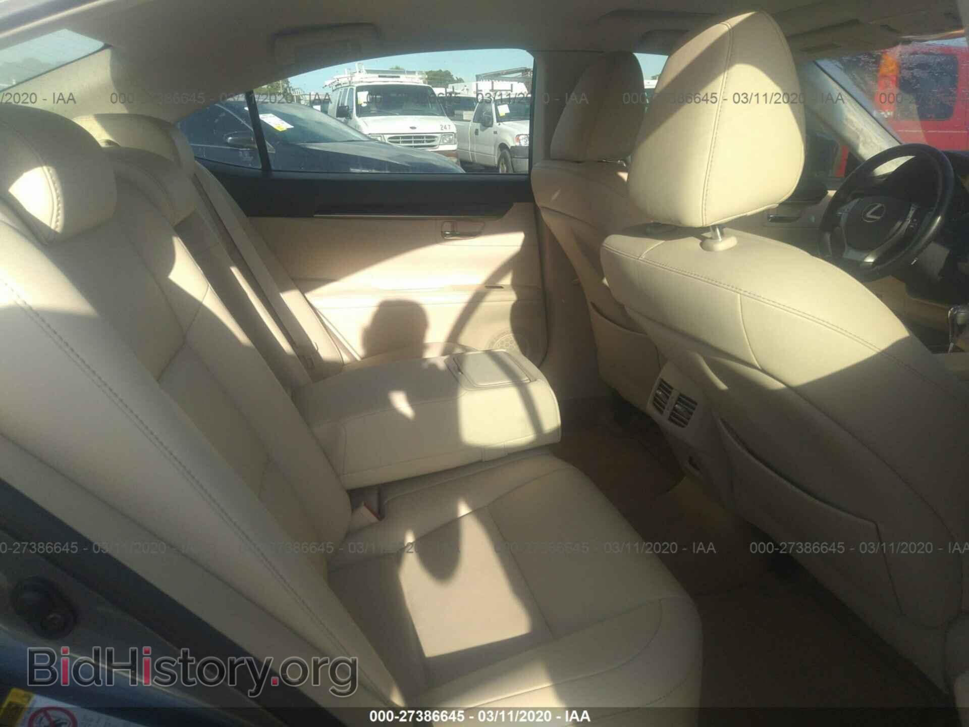 2014 LEXUS ES - VIN: JTHBK1GG7E2149530 - Фото 8