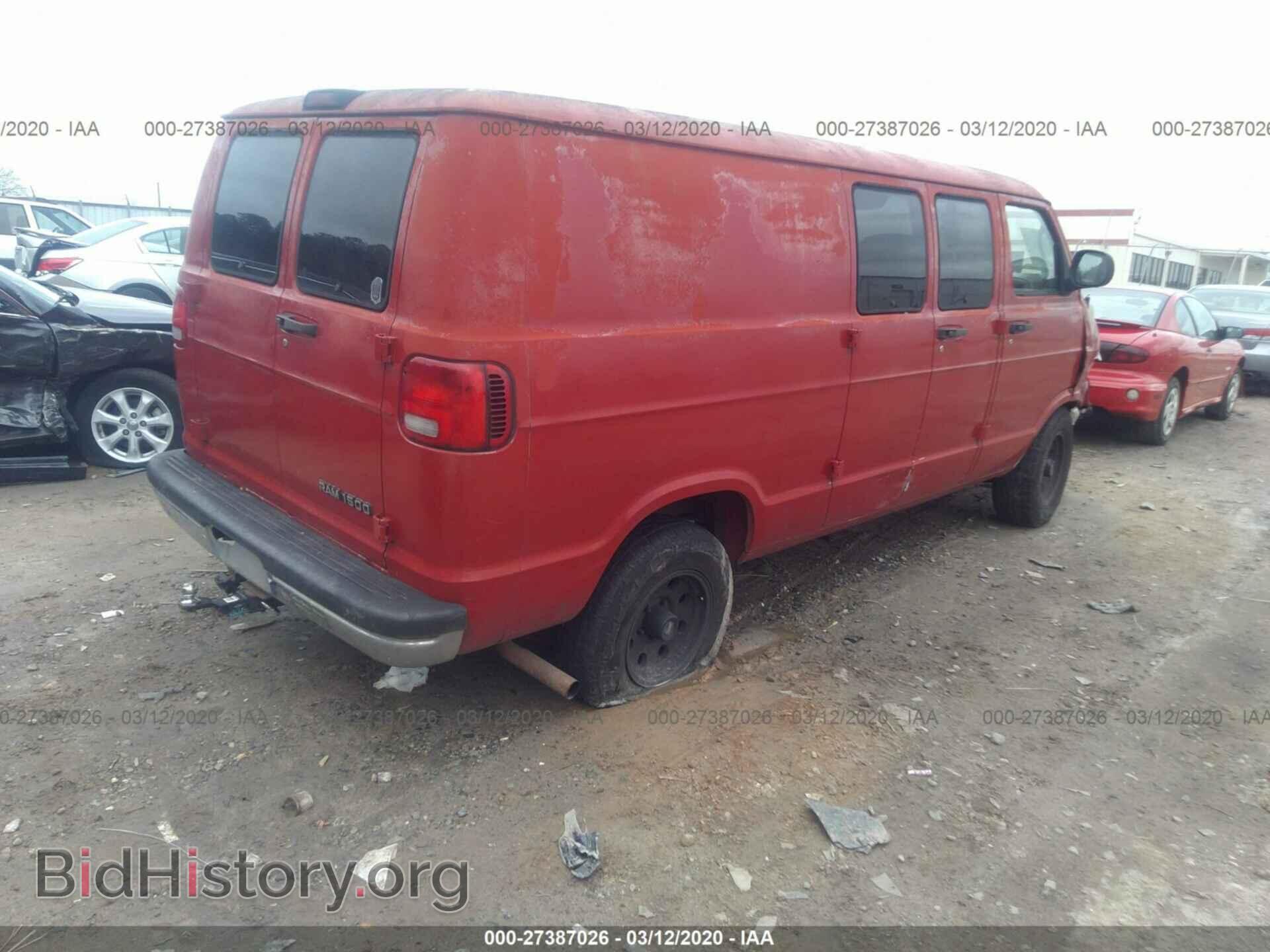 2002 DODGE RAM VAN - VIN: 2B6HB11Y32K131047 - Фото 4
