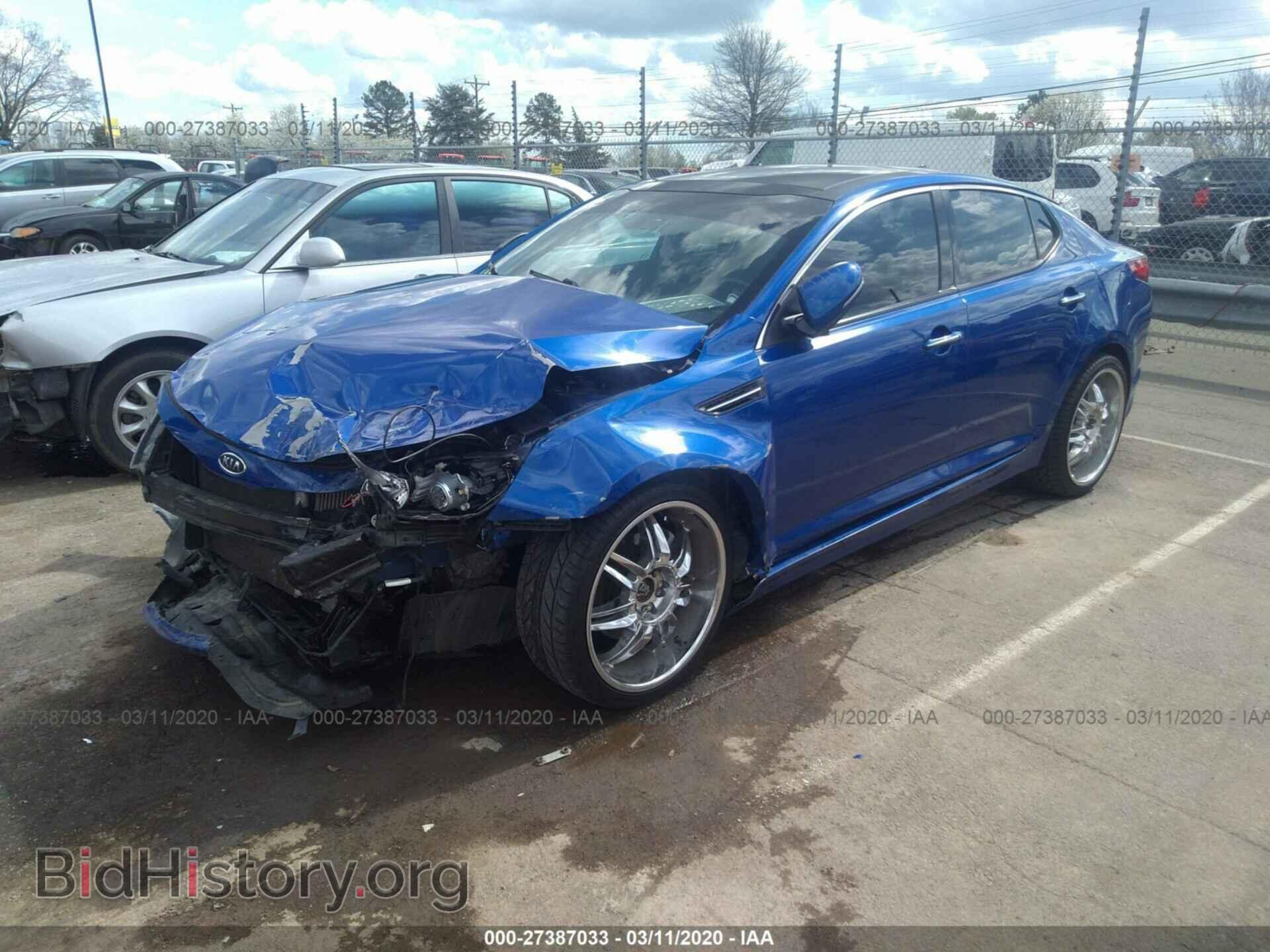 2012 KIA OPTIMA - VIN: 5XXGR4A66CG023803 - Фото 2