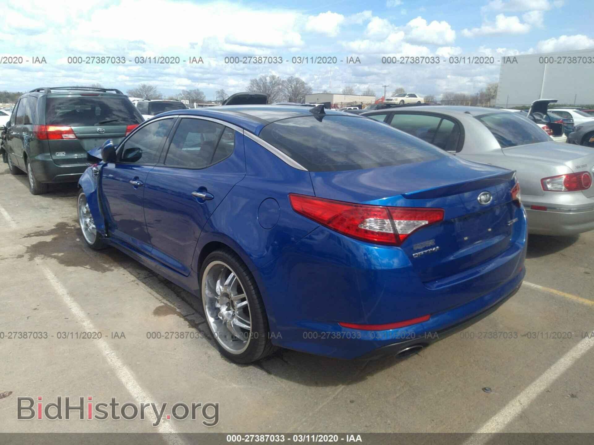 2012 KIA OPTIMA - VIN: 5XXGR4A66CG023803 - Фото 3