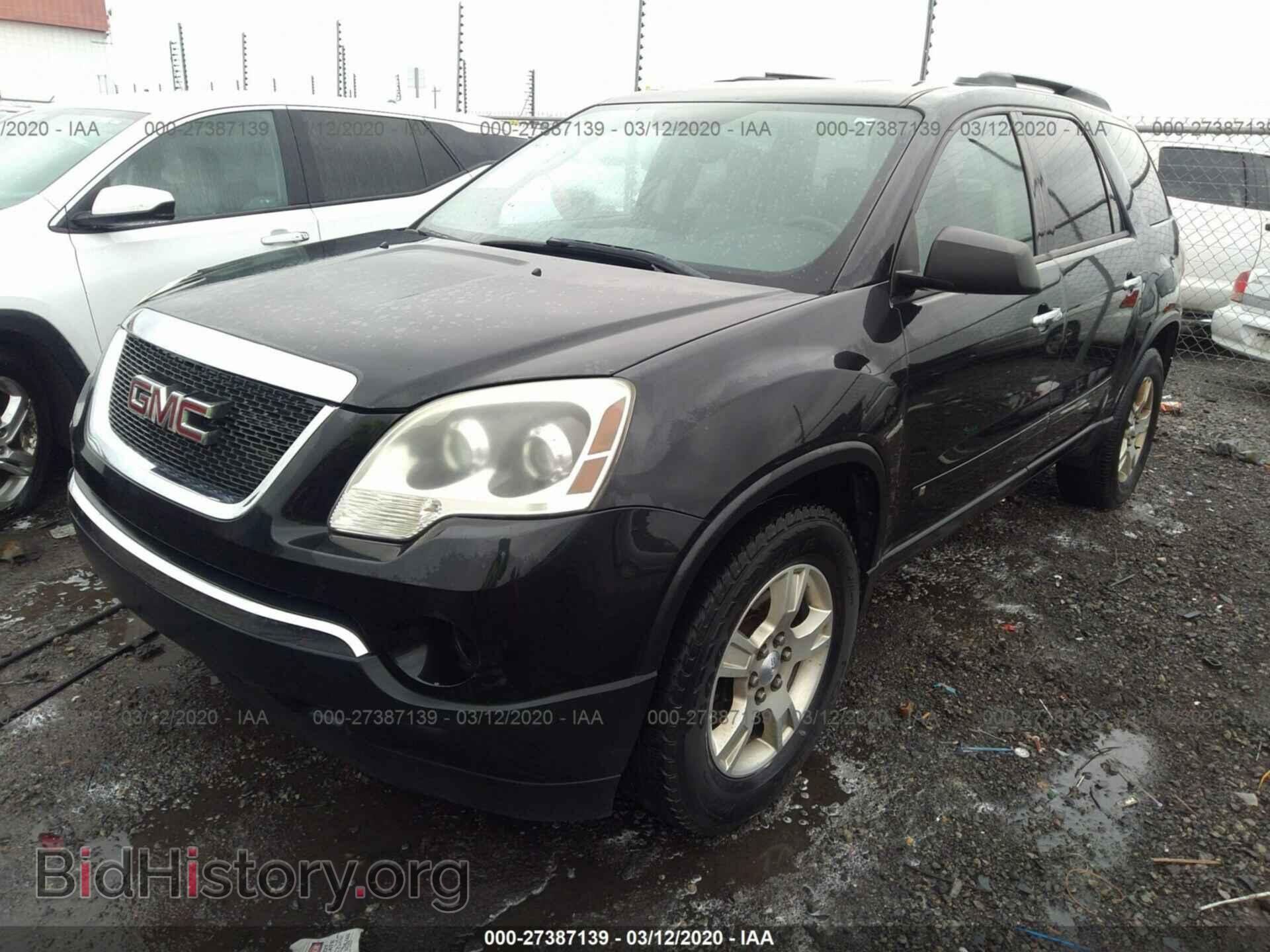 2009 GMC ACADIA - VIN: 1GKER13D79J218366 - Photo 2