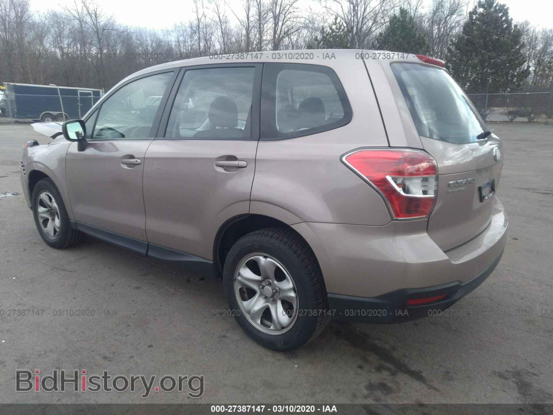 2014 SUBARU FORESTER - VIN: JF2SJAAC9EH463642 - Photo 3