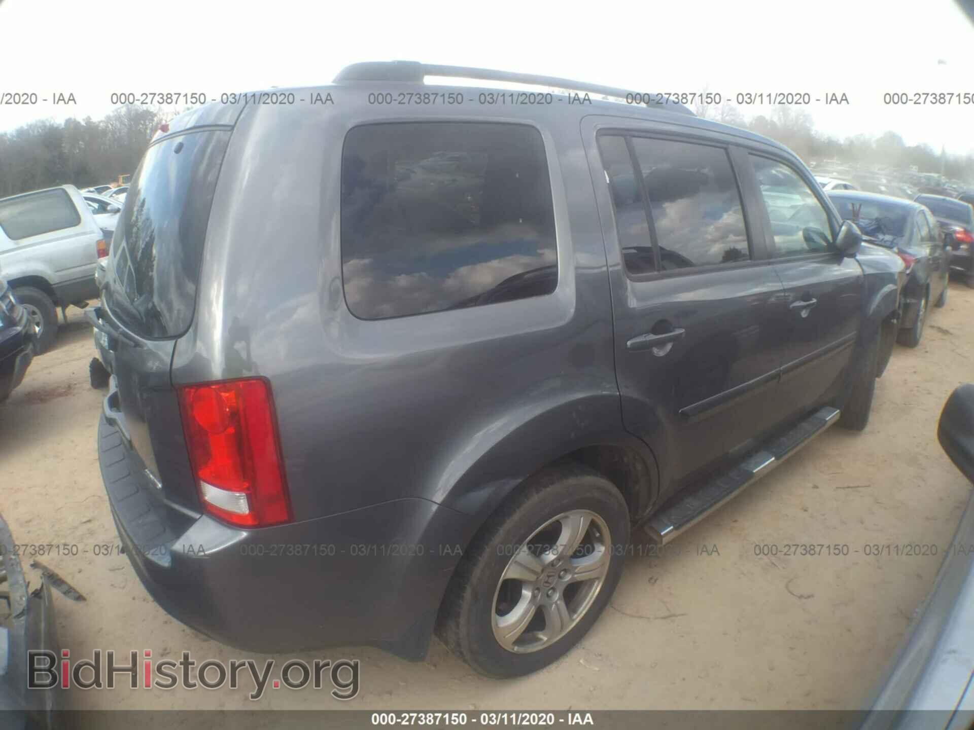 2012 HONDA PILOT - VIN: 5FNYF4H66CB006702 - Фото 4