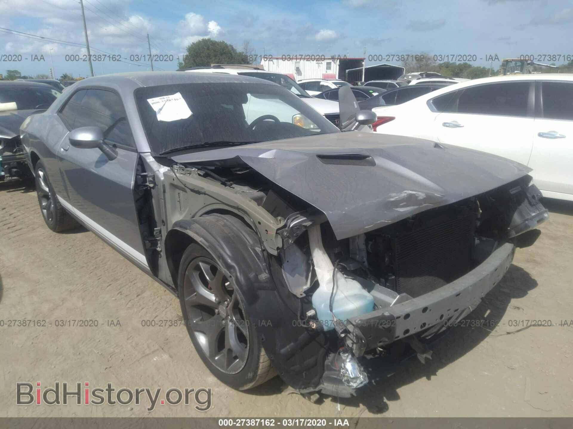 Photo 2C3CDZAG3GH352629 - DODGE CHALLENGER 2016