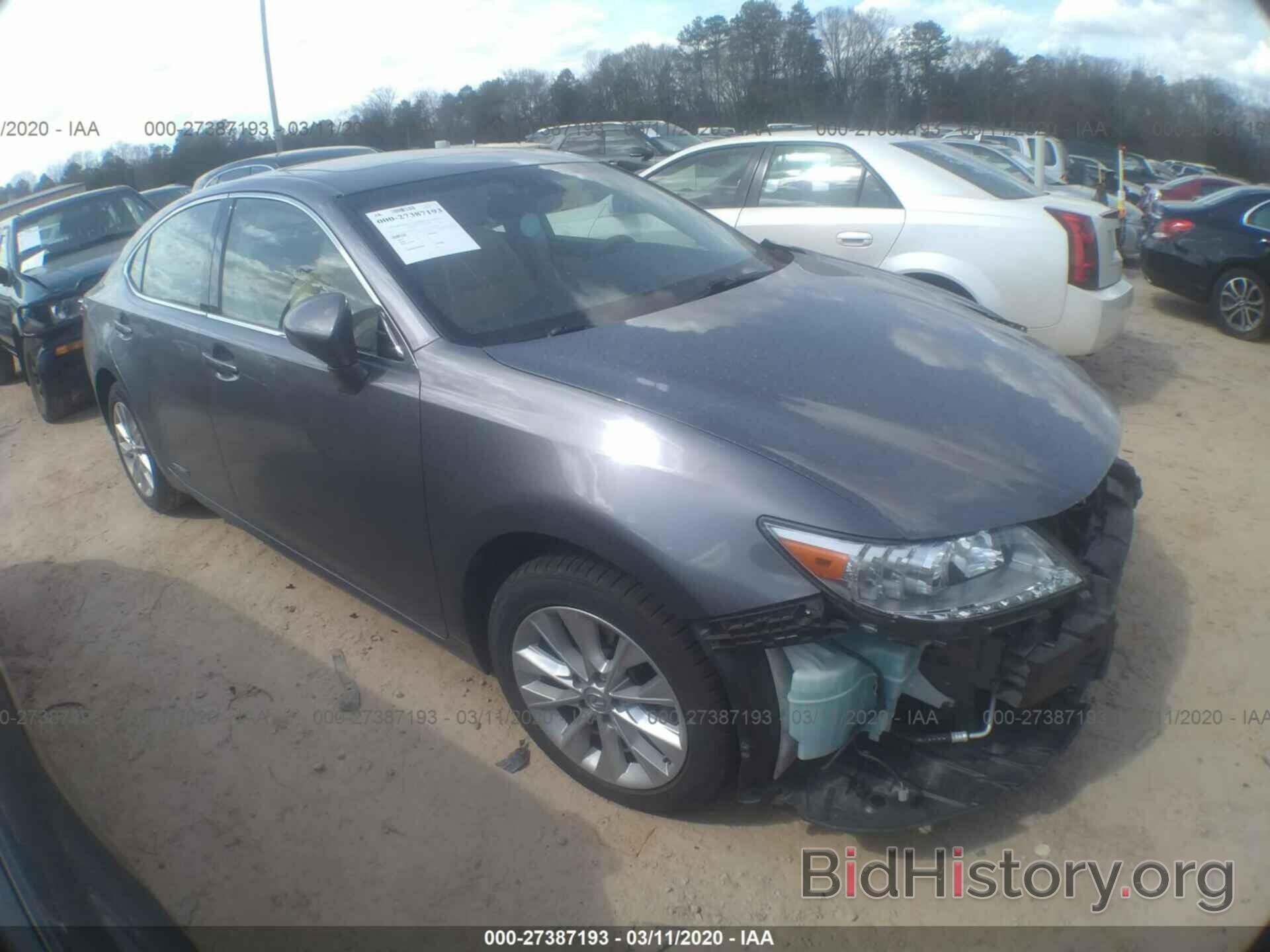 Photo JTHBW1GG5E2074184 - LEXUS ES 300H 2014