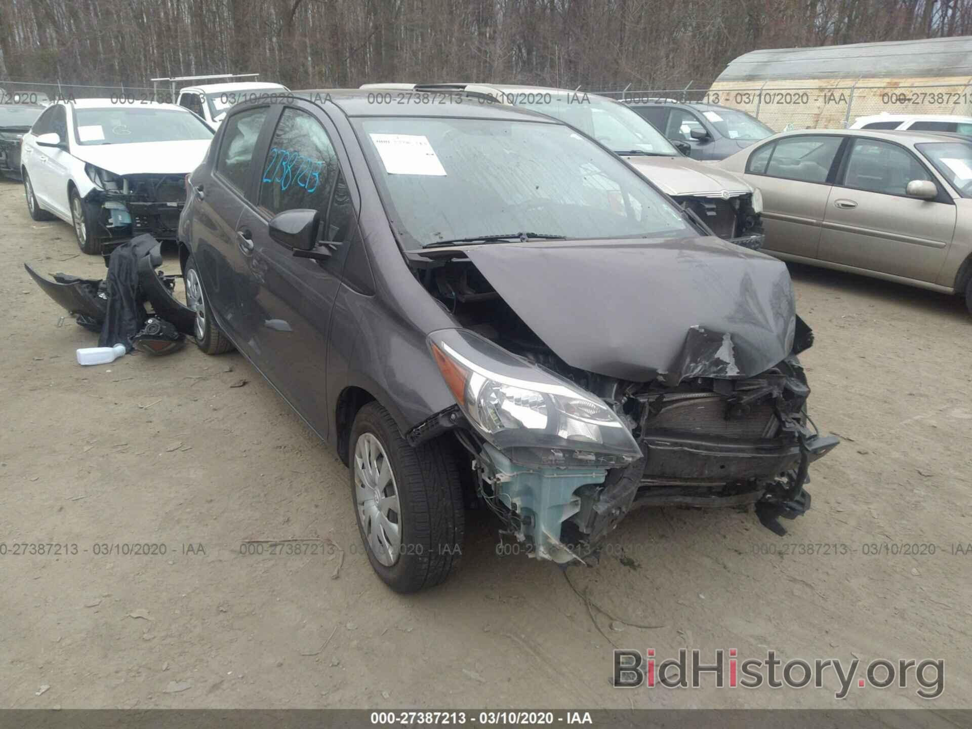 Фотография VNKKTUD39GA069454 - TOYOTA YARIS 2016