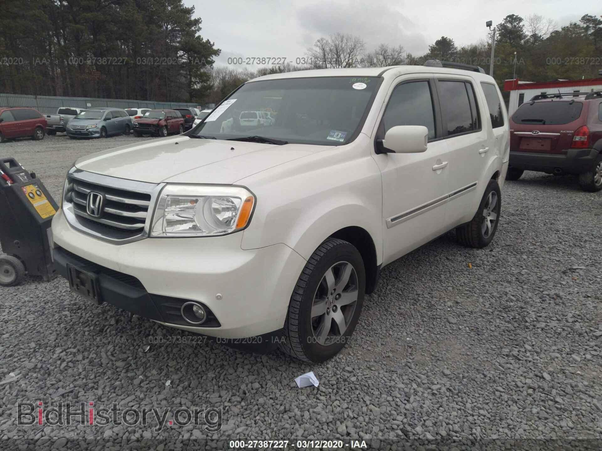2012 HONDA PILOT - VIN: 5FNYF4H97CB039413 - Фото 2