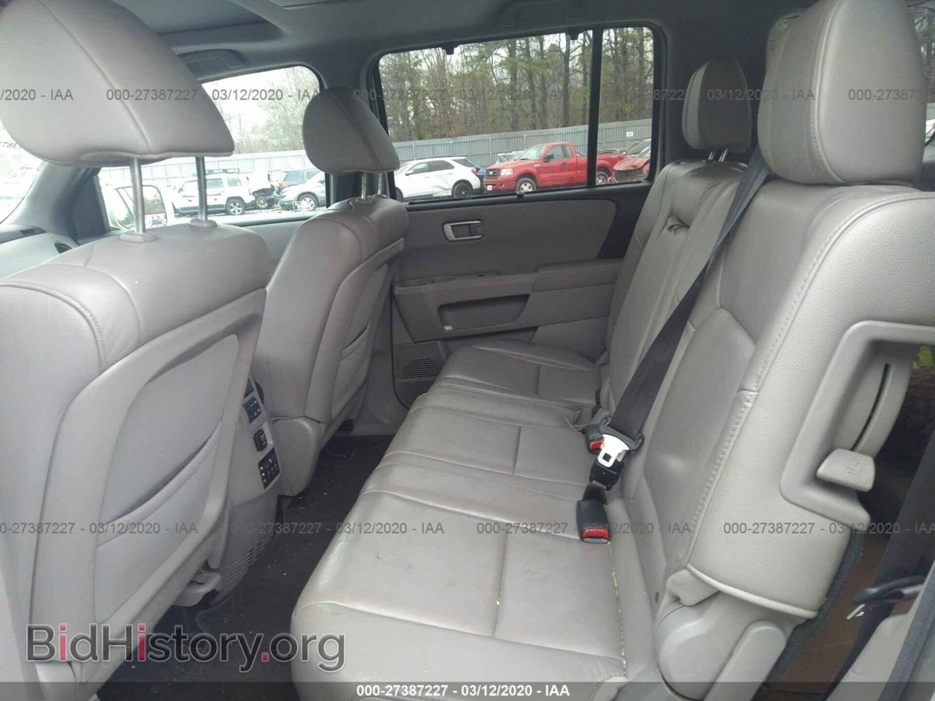 2012 HONDA PILOT - VIN: 5FNYF4H97CB039413 - Фото 8