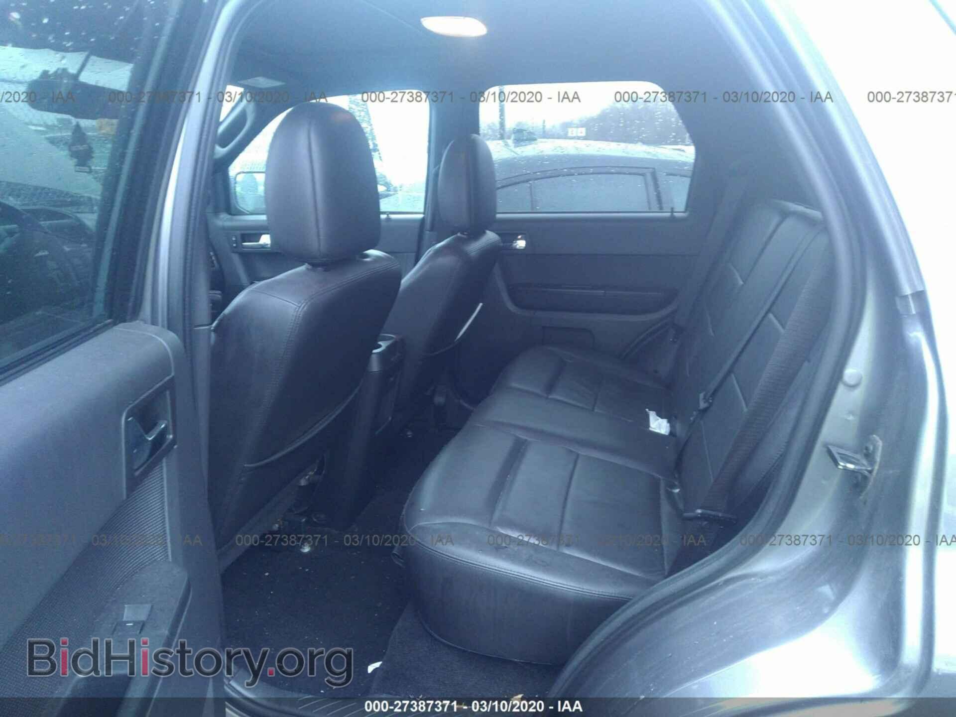 2011 FORD ESCAPE - VIN: 1FMCU9EG7BKC42606 - Фото 8