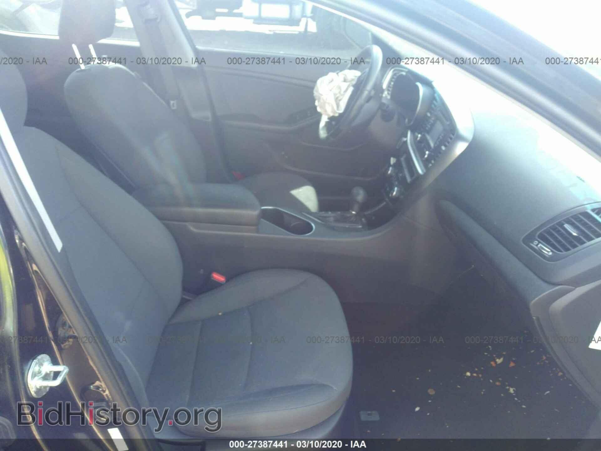 2015 KIA OPTIMA - VIN: KNAGM4AD3F5089230 - Photo 5