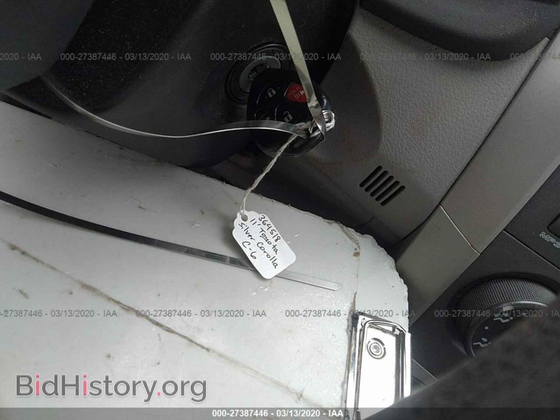 2011 TOYOTA COROLLA - VIN: 2T1BU4EE1BC597631 - Фото 11