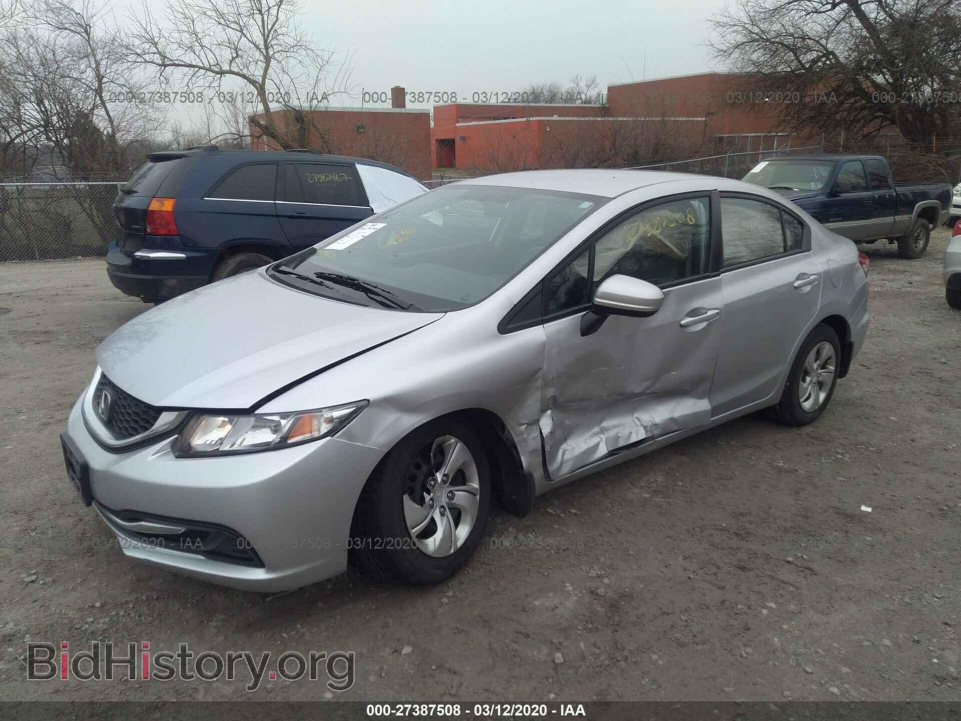 2014 HONDA CIVIC - VIN: 19XFB2F5XEE021598 - Фото 2