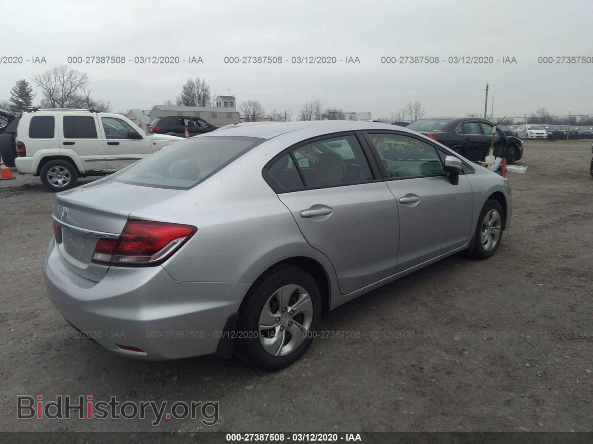 2014 HONDA CIVIC - VIN: 19XFB2F5XEE021598 - Фото 4