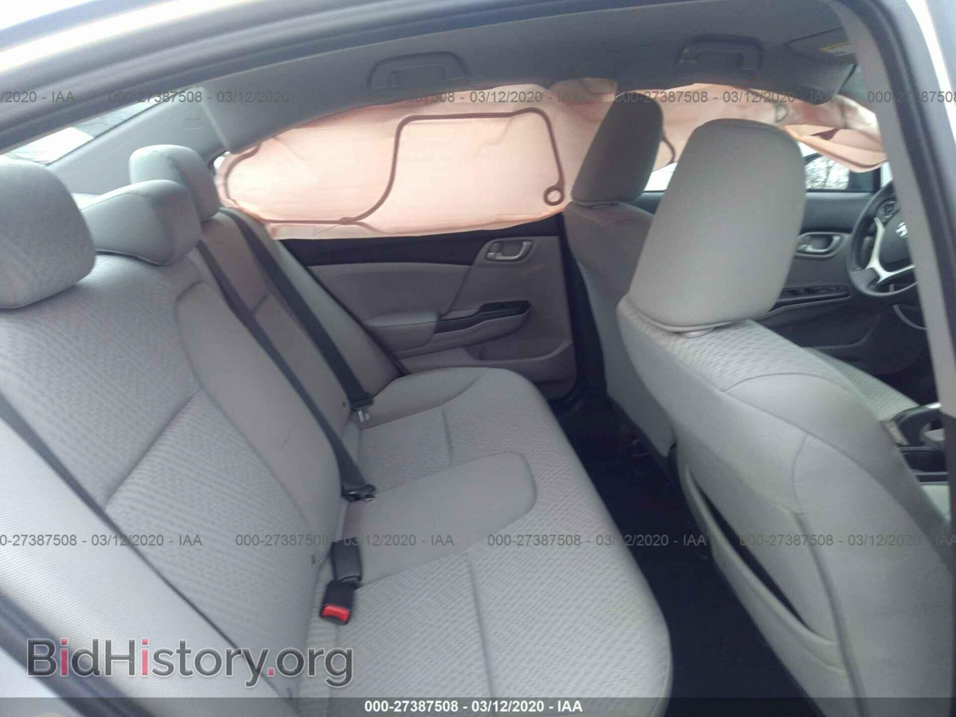 2014 HONDA CIVIC - VIN: 19XFB2F5XEE021598 - Фото 8