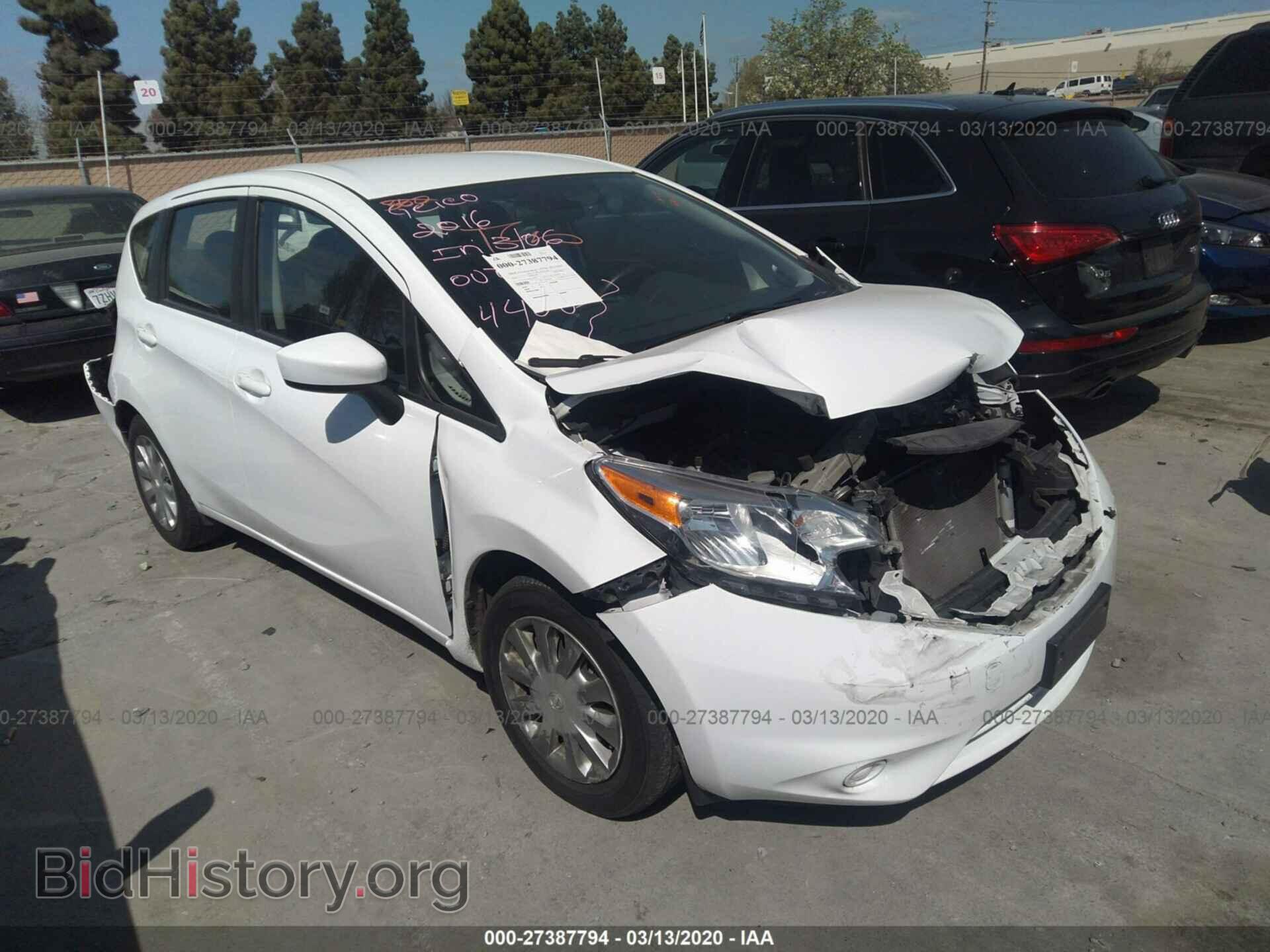Фотография 3N1CE2CP3GL402422 - NISSAN VERSA NOTE 2016