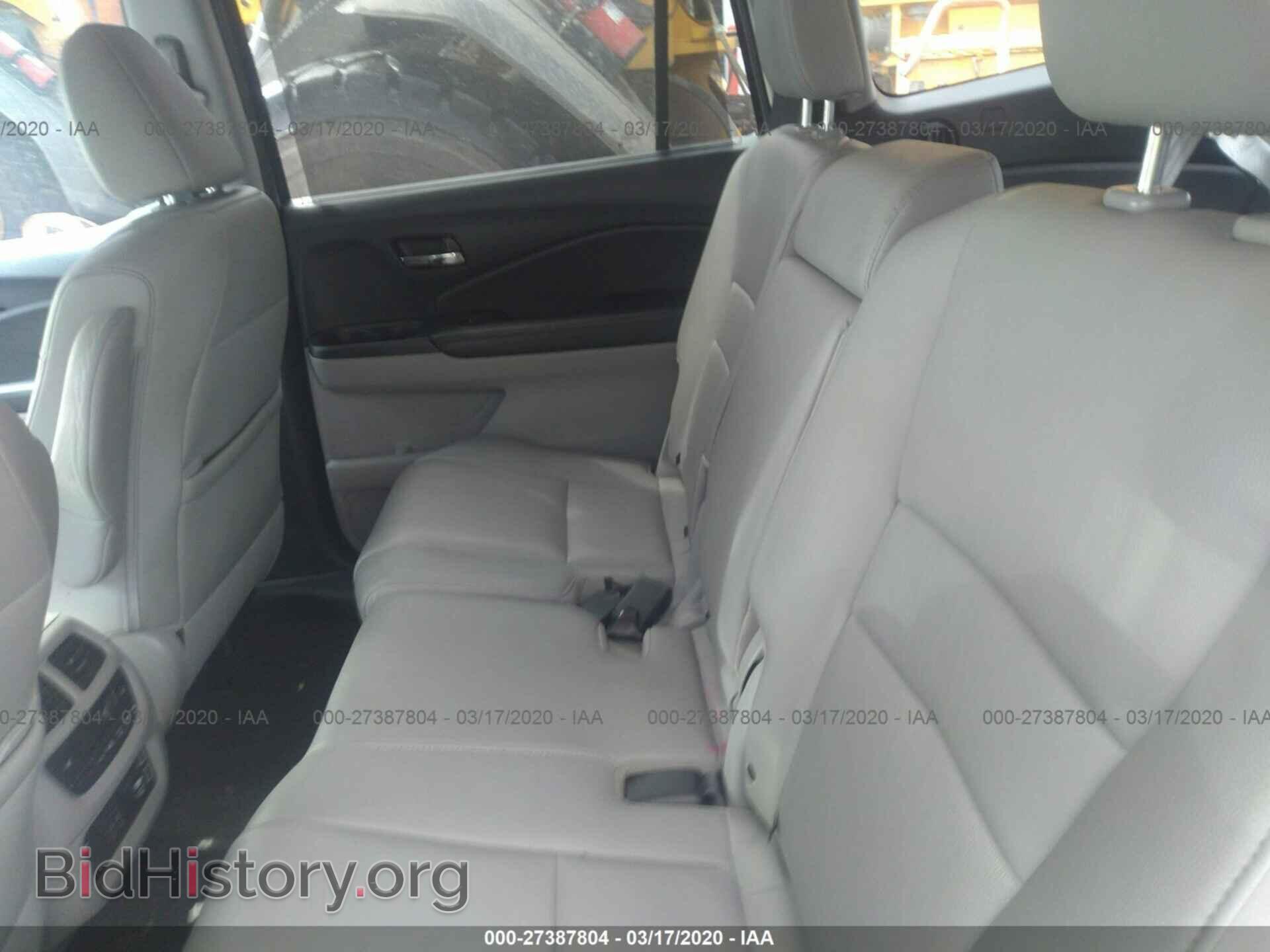 2019 HONDA PILOT - VIN: 5FNYF6H97KB000363 - Фото 8