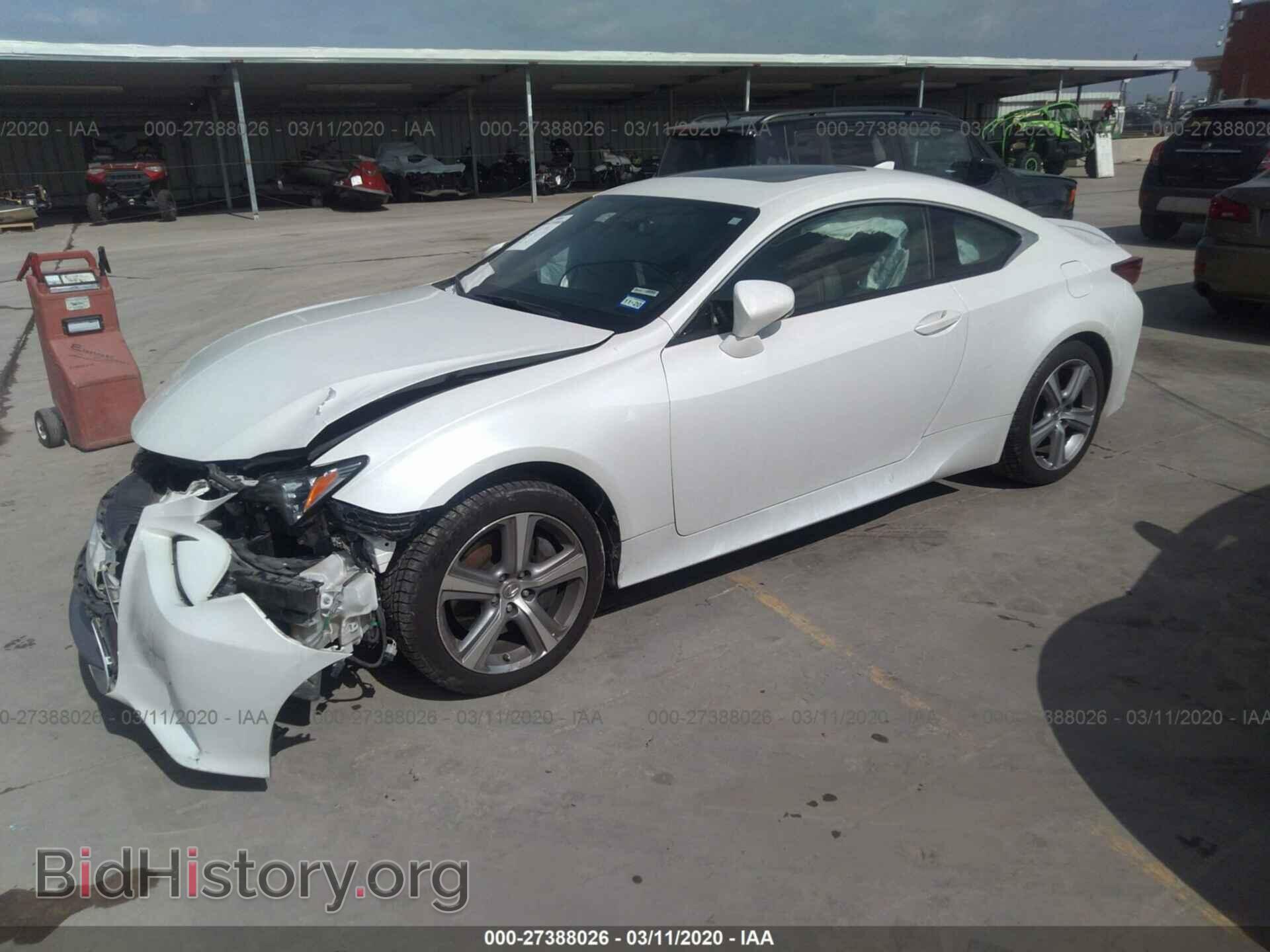 2015 LEXUS RC - VIN: JTHSE5BC2F5000722 - Photo 2