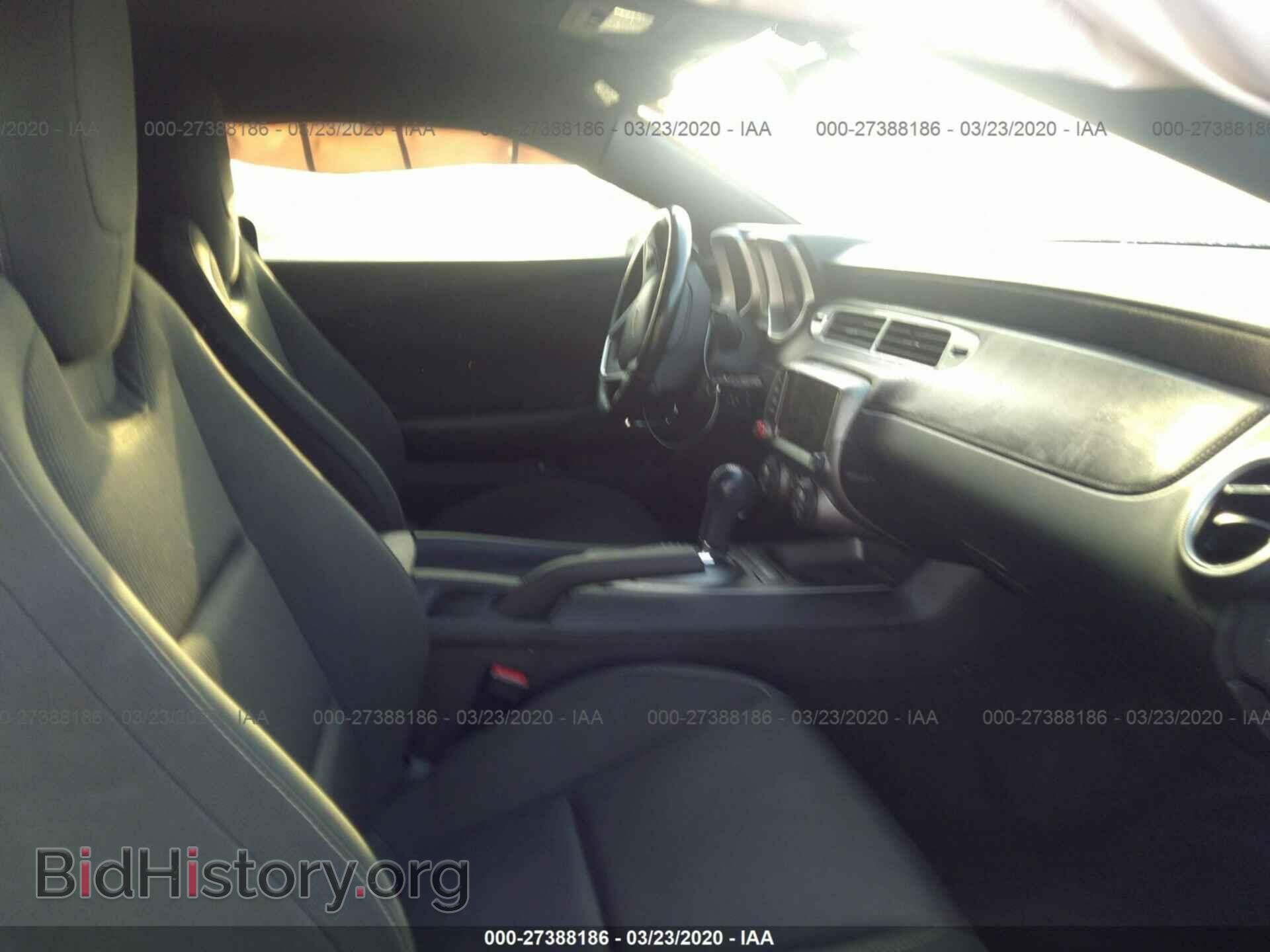 2013 CHEVROLET CAMARO - VIN: 2G1FB1E34D9130686 - Фото 5