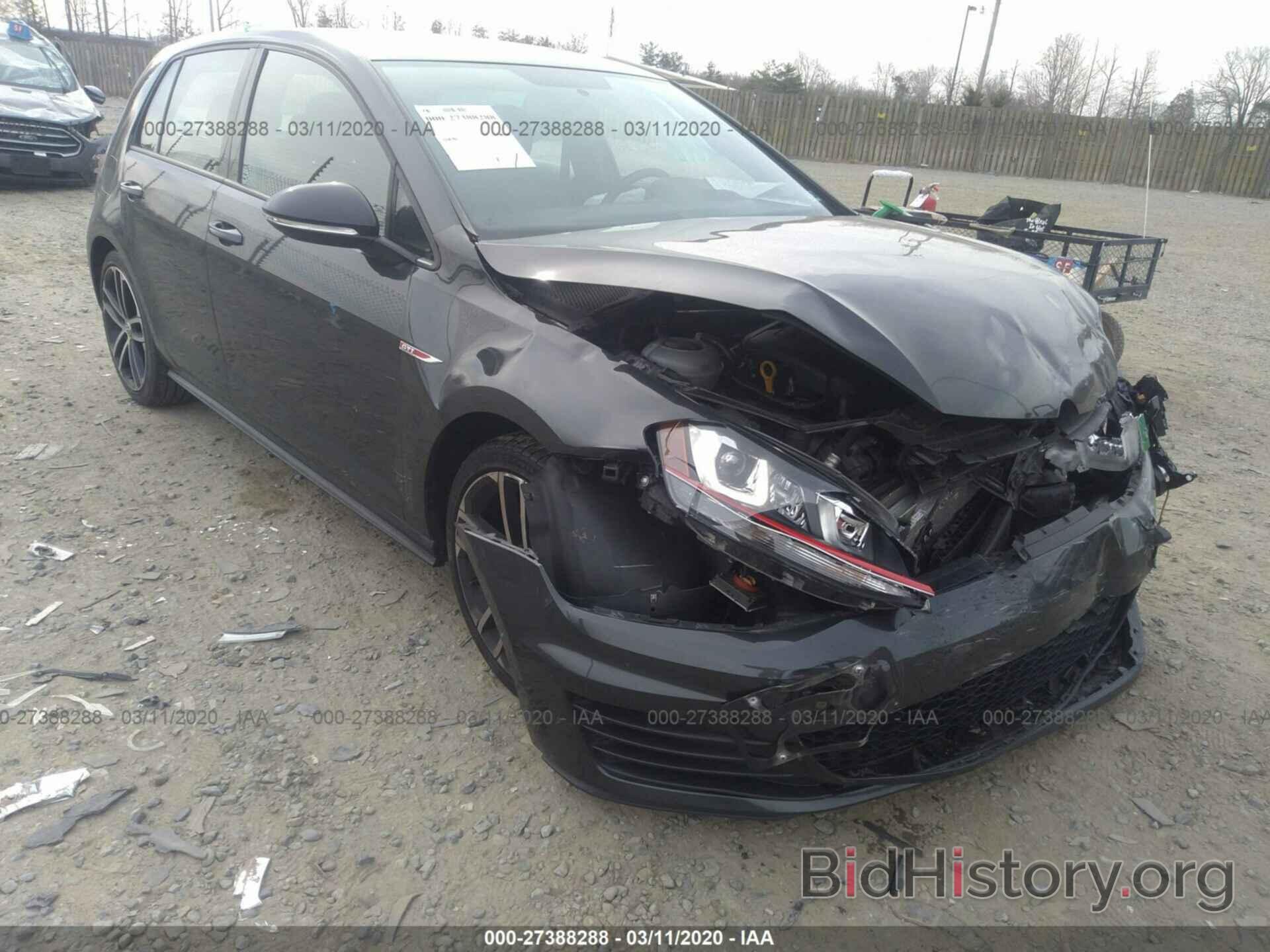 Photo 3VW447AU4HM059574 - VOLKSWAGEN GTI 2017