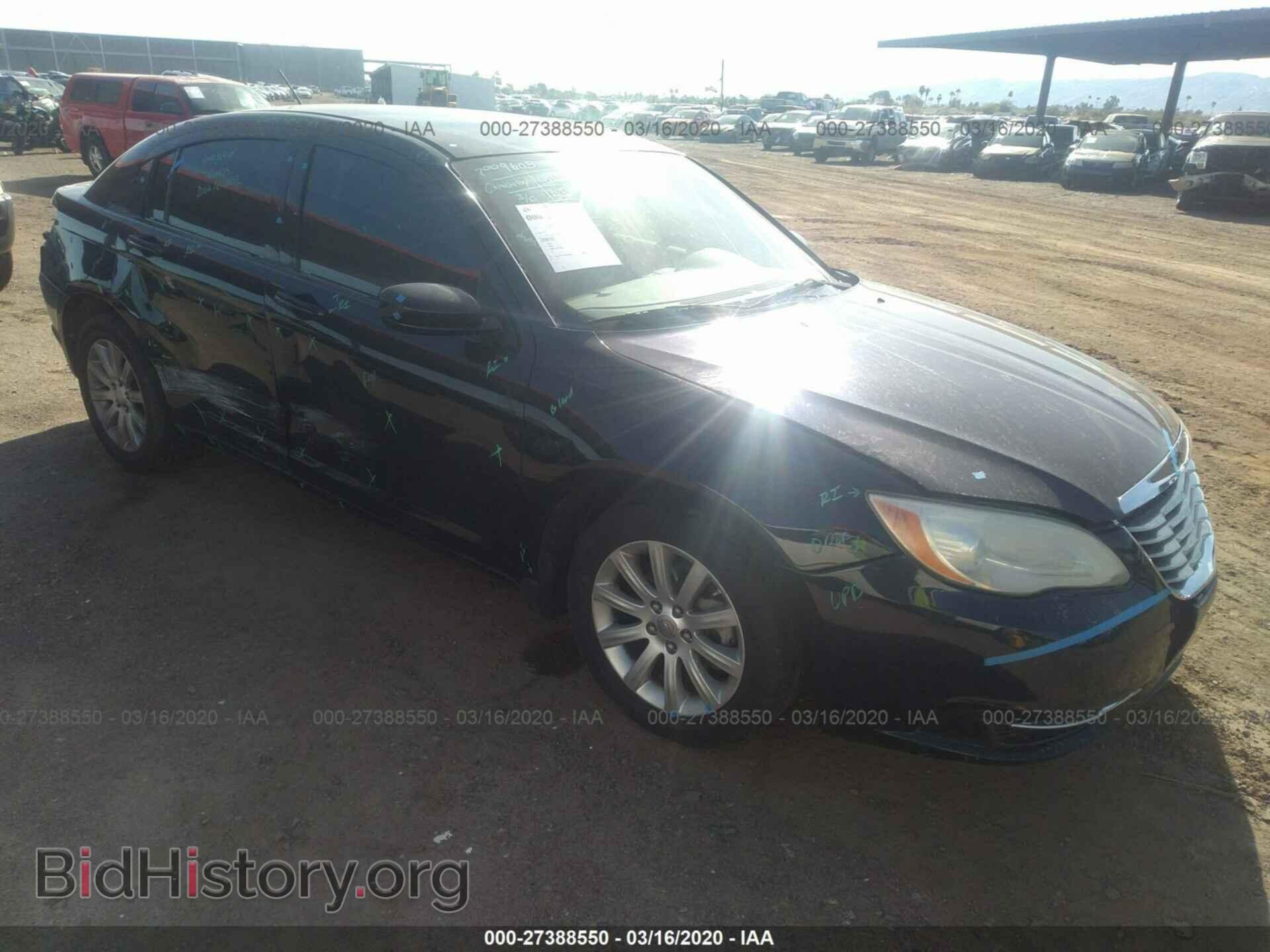 Фотография 1C3CCBBB8CN223901 - CHRYSLER 200 2012