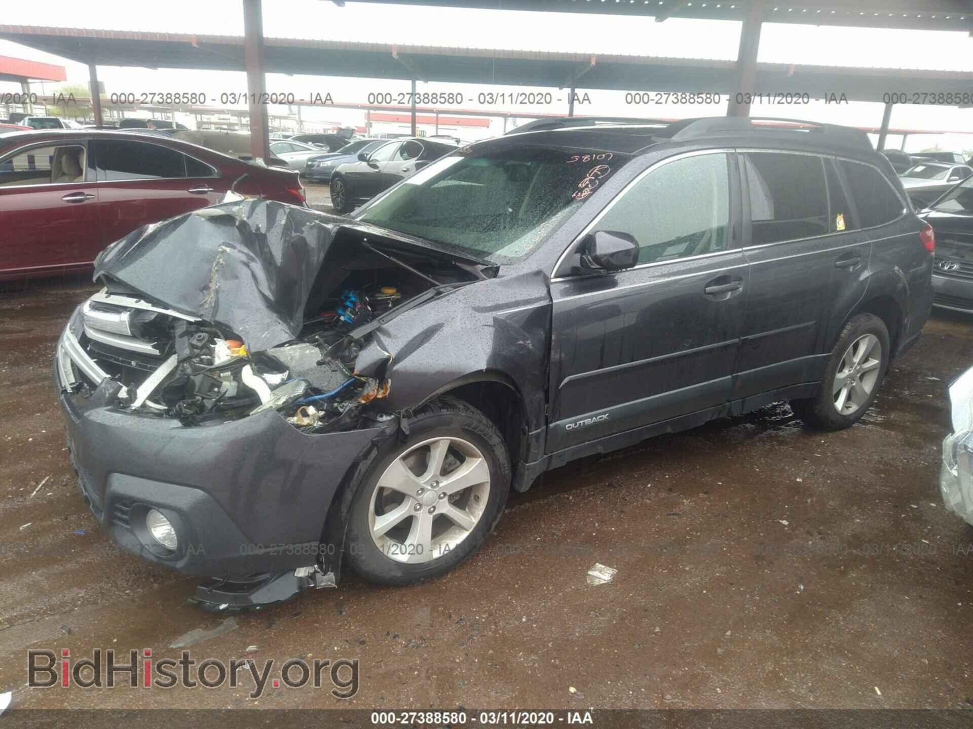 2013 SUBARU OUTBACK - VIN: 4S4BRBGC8D3224322 - Фото 2