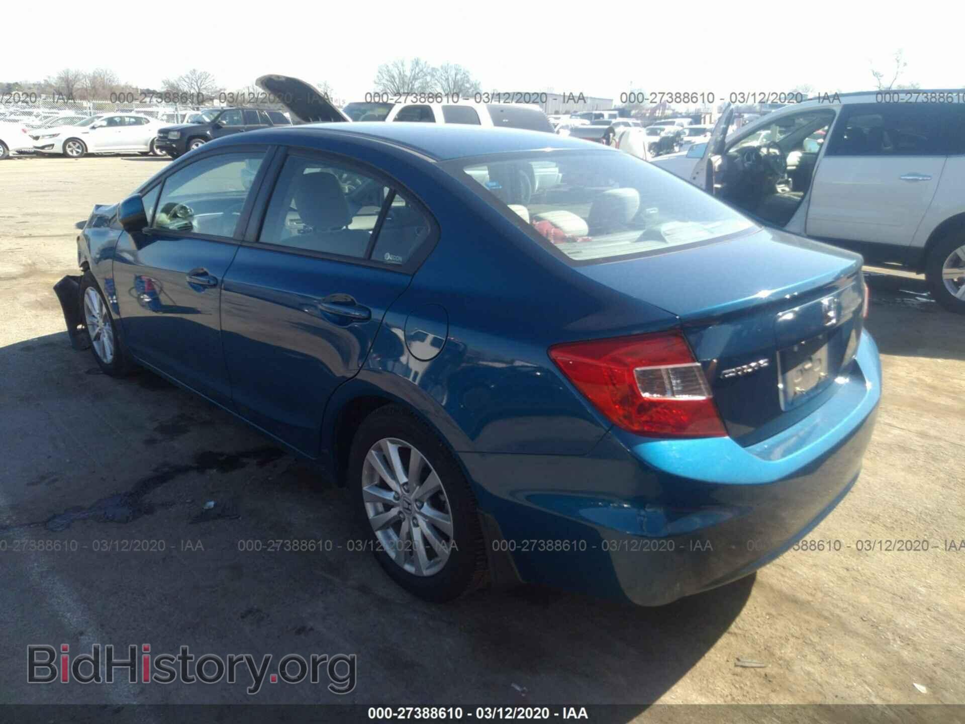 2012 HONDA CIVIC - VIN: 2HGFB2F89CH585496 - Photo 3