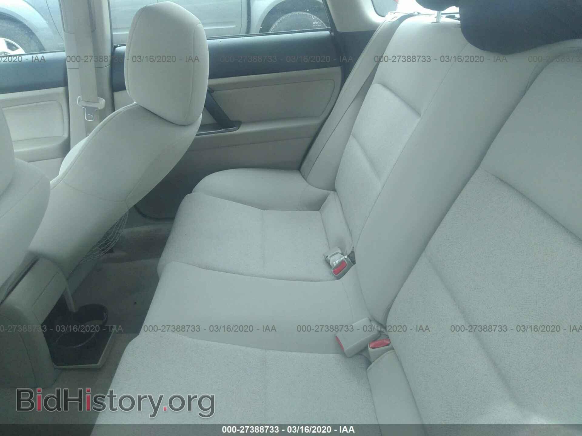 2008 SUBARU OUTBACK - VIN: 4S4BP61C987312705 - Фото 8
